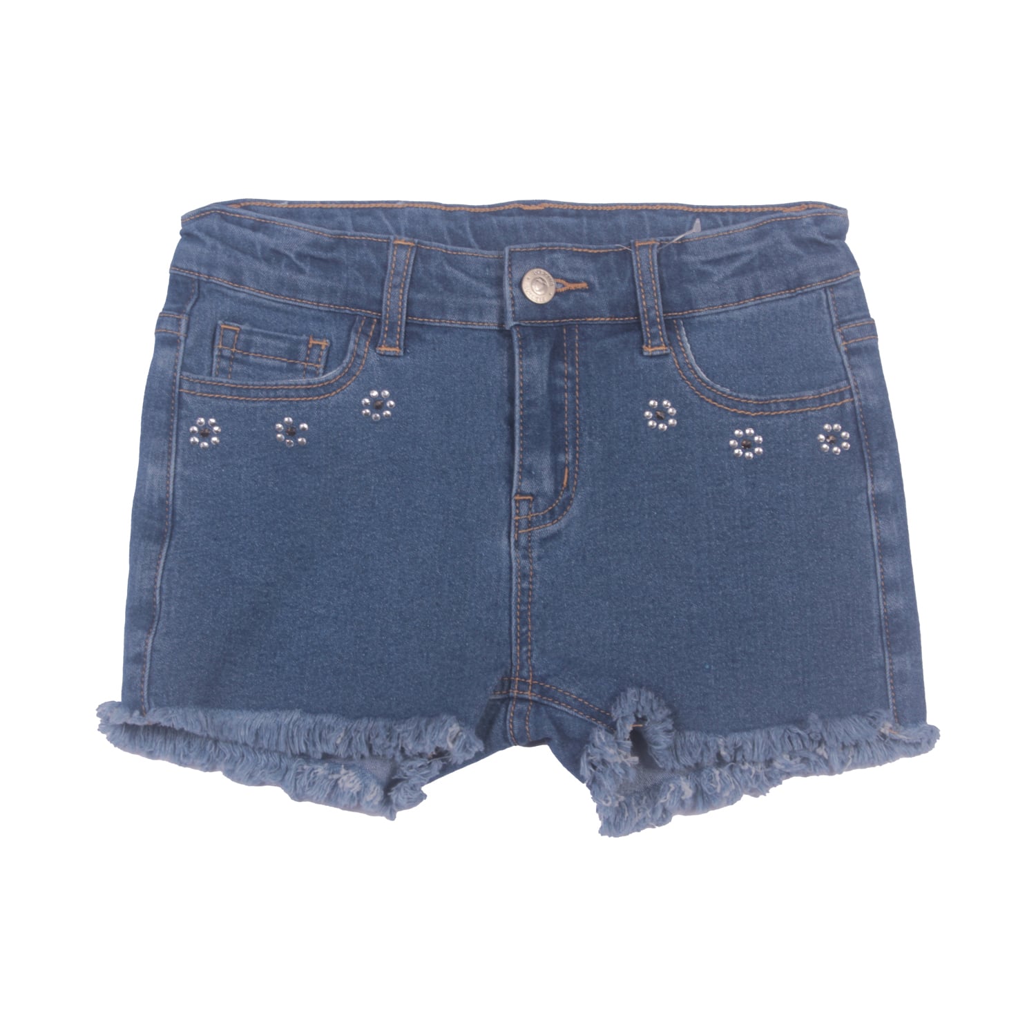 SHORT NIÑA PILLÍN AZUL PVW713AZU - 1