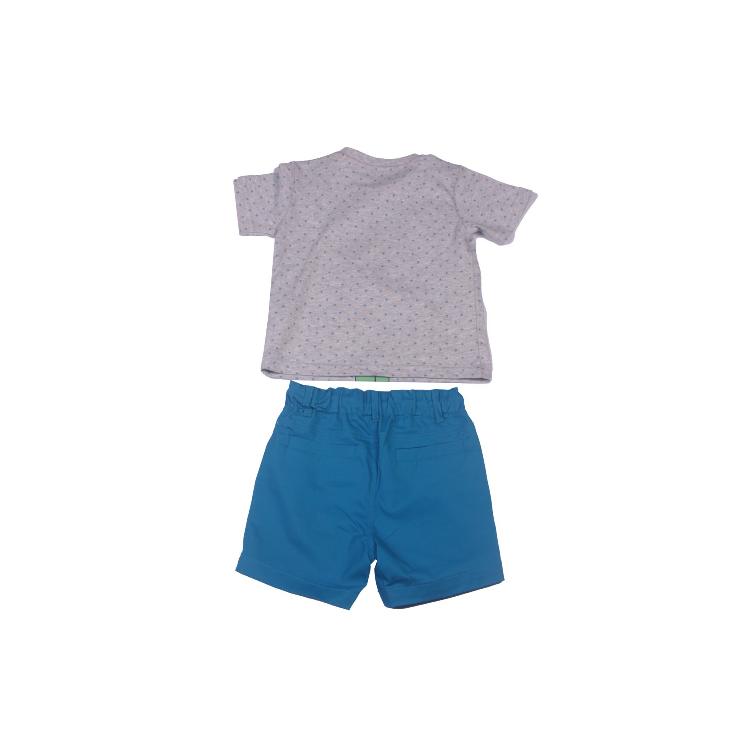 CONJUNTO BEBE NIÑO GRIS PILLIN - 4