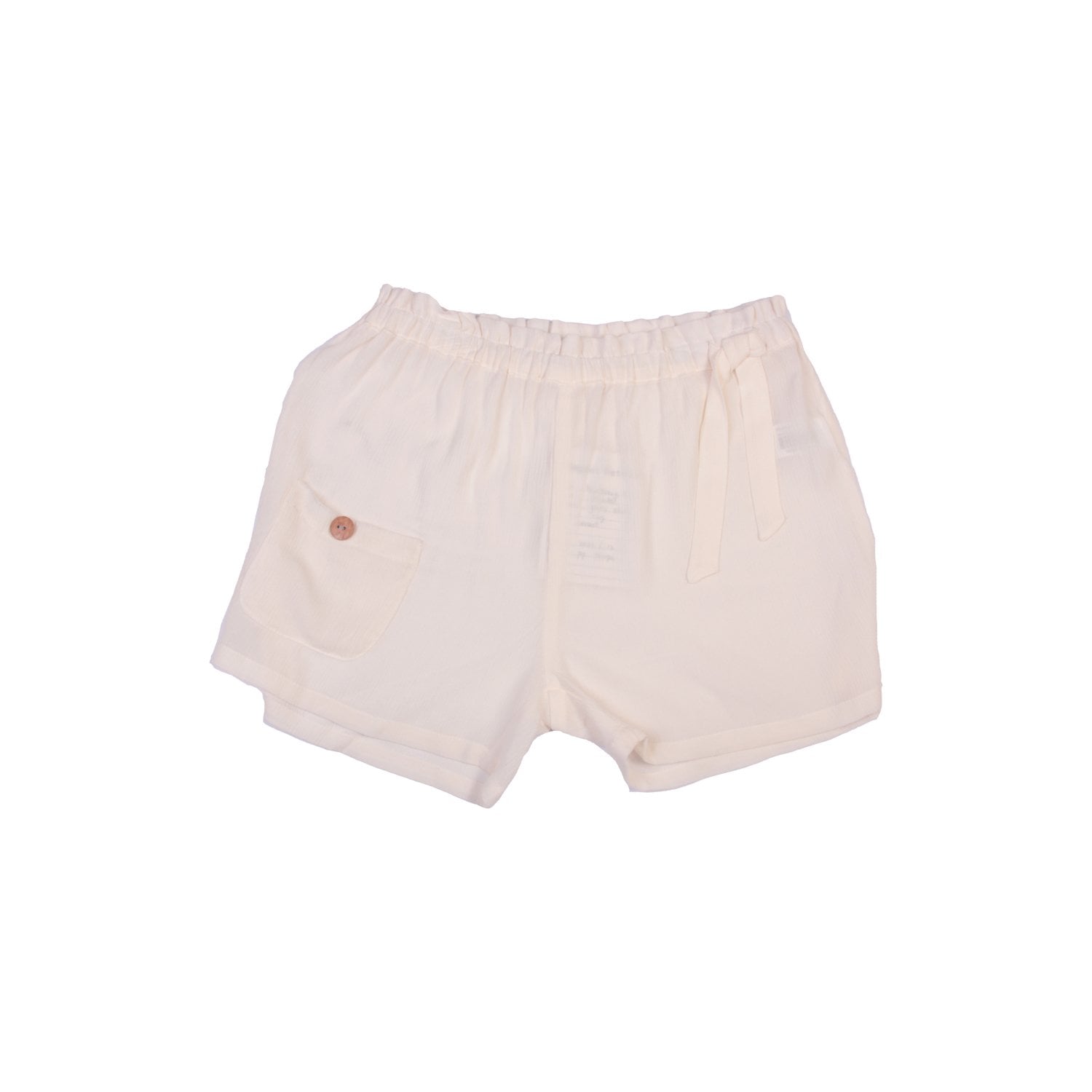 SHORT ALGODÓN NIÑA PILLÍN BLANCO PVW807BCO - 1