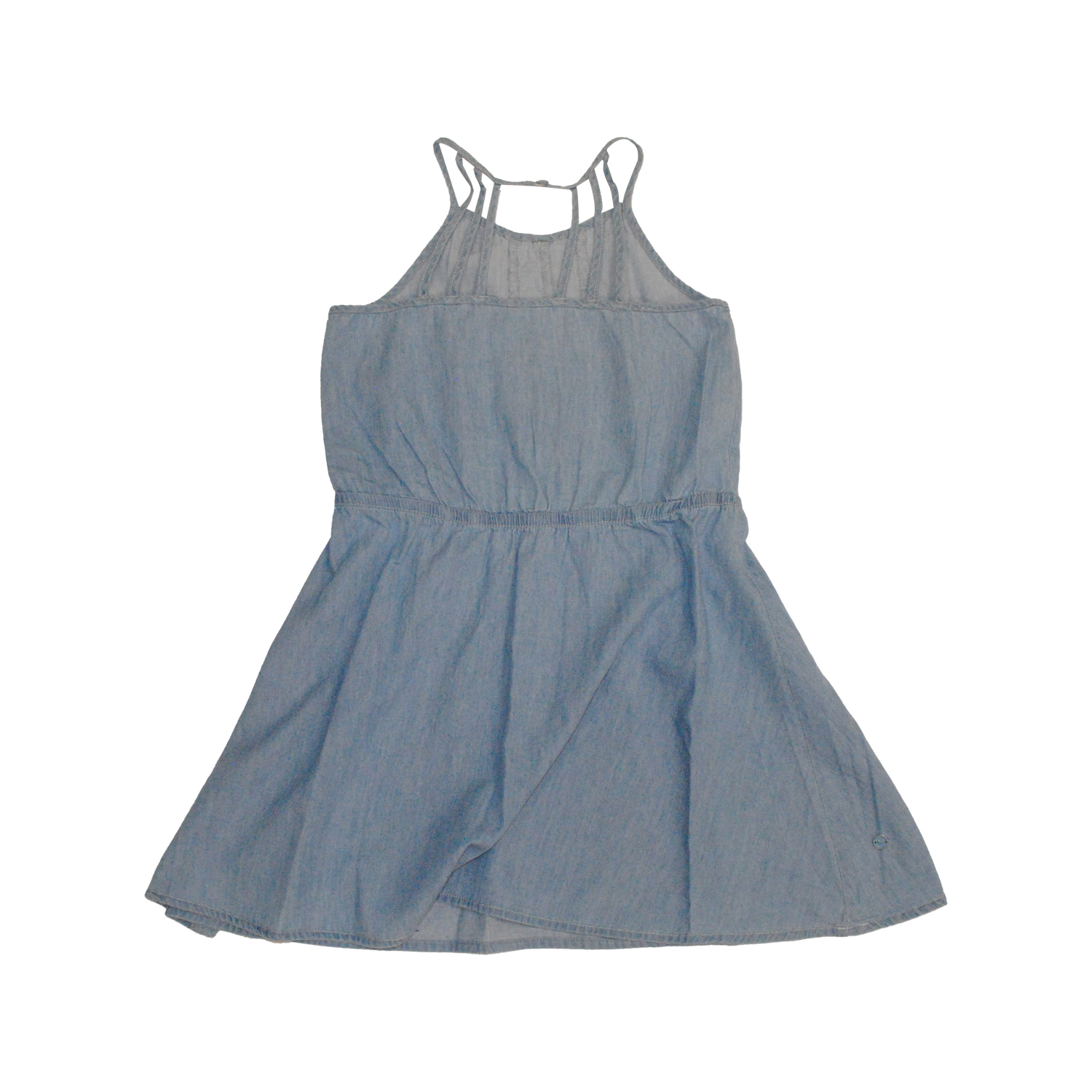 VESTIDO NIÑA AZUL PILLIN - 4