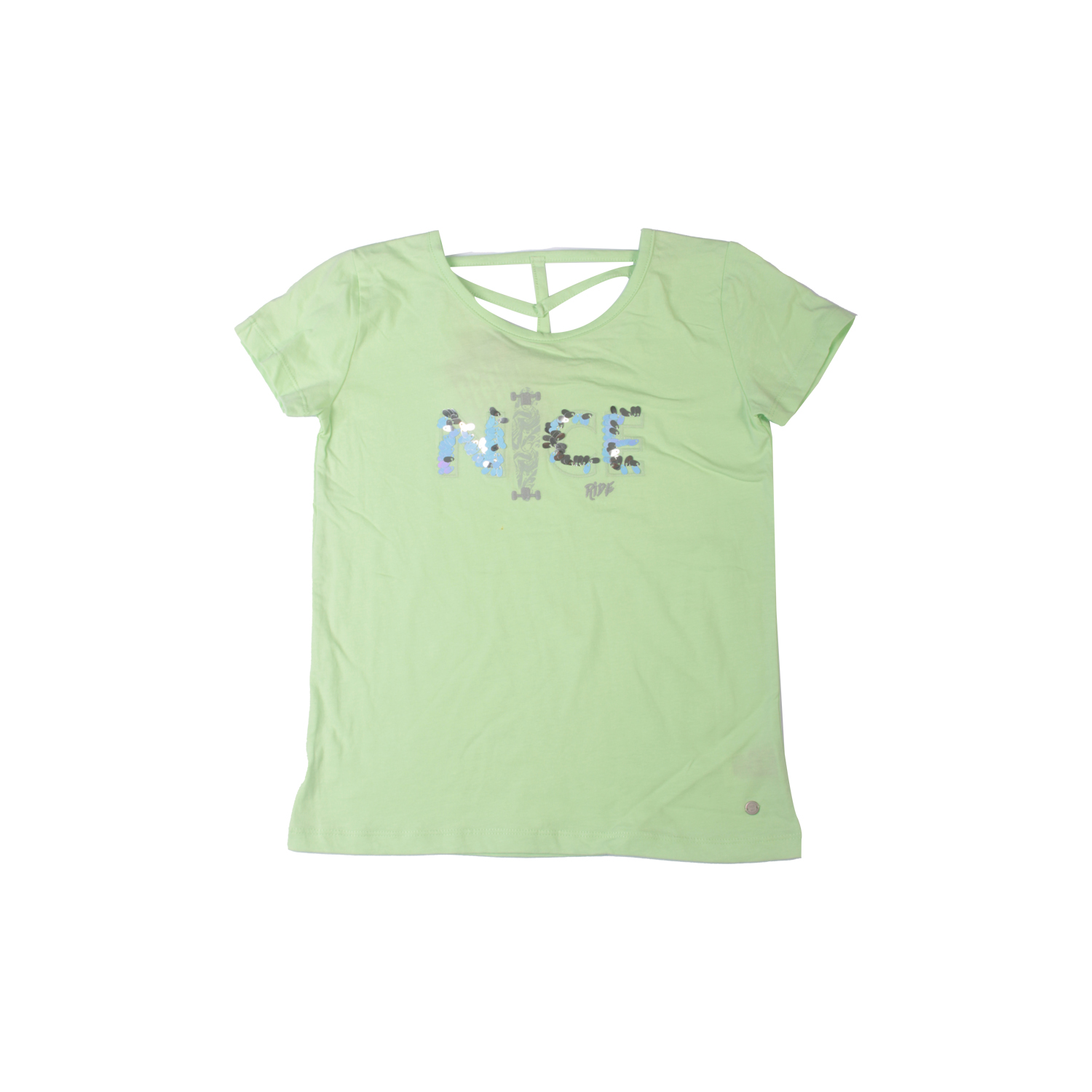 POLERA NIÑA PILLÍN TVW606VER VERDE - 1