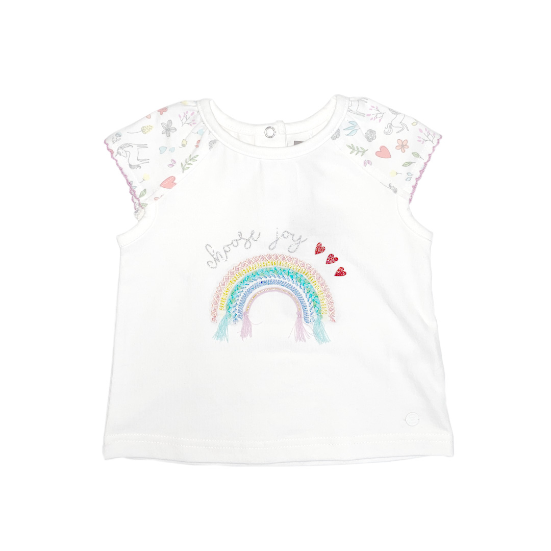 POLERA NIÑA PILLÍN PVU610BCO BEBE BLANCO - 1