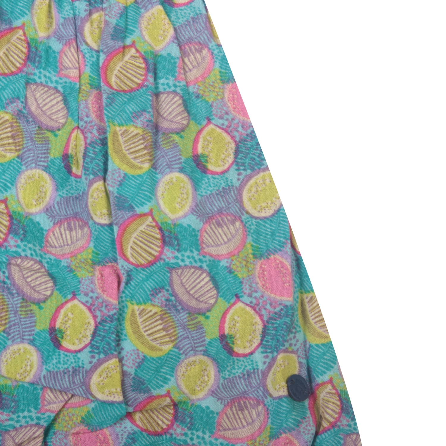 VESTIDO ALGODON NIÑA PILLIN TURQUESA PVW817CAL BEBE - 3