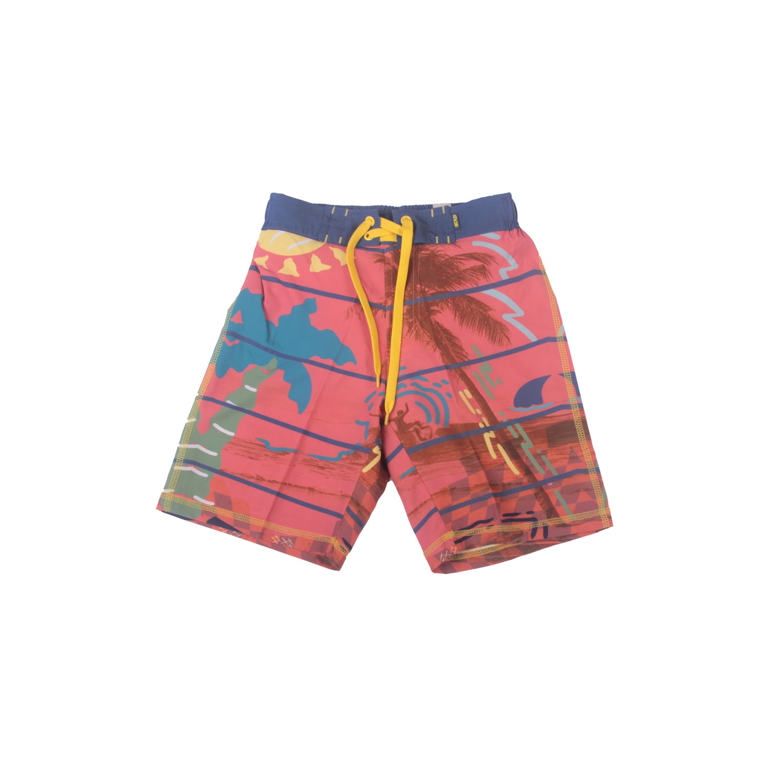 TRAJE DE BAÑO NIÑO PILLÍN NARANJA PVW844NAR - 1
