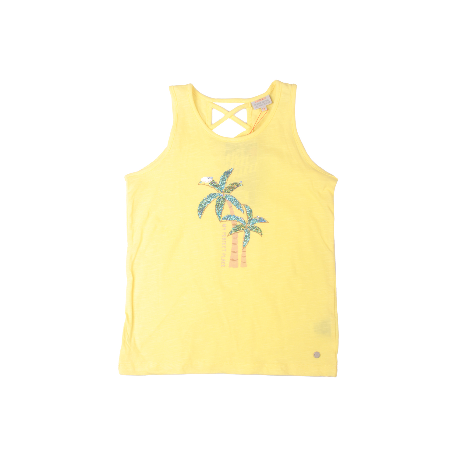 POLERA NIÑA PILLÍN TVW611AMA AMARILLO - 1
