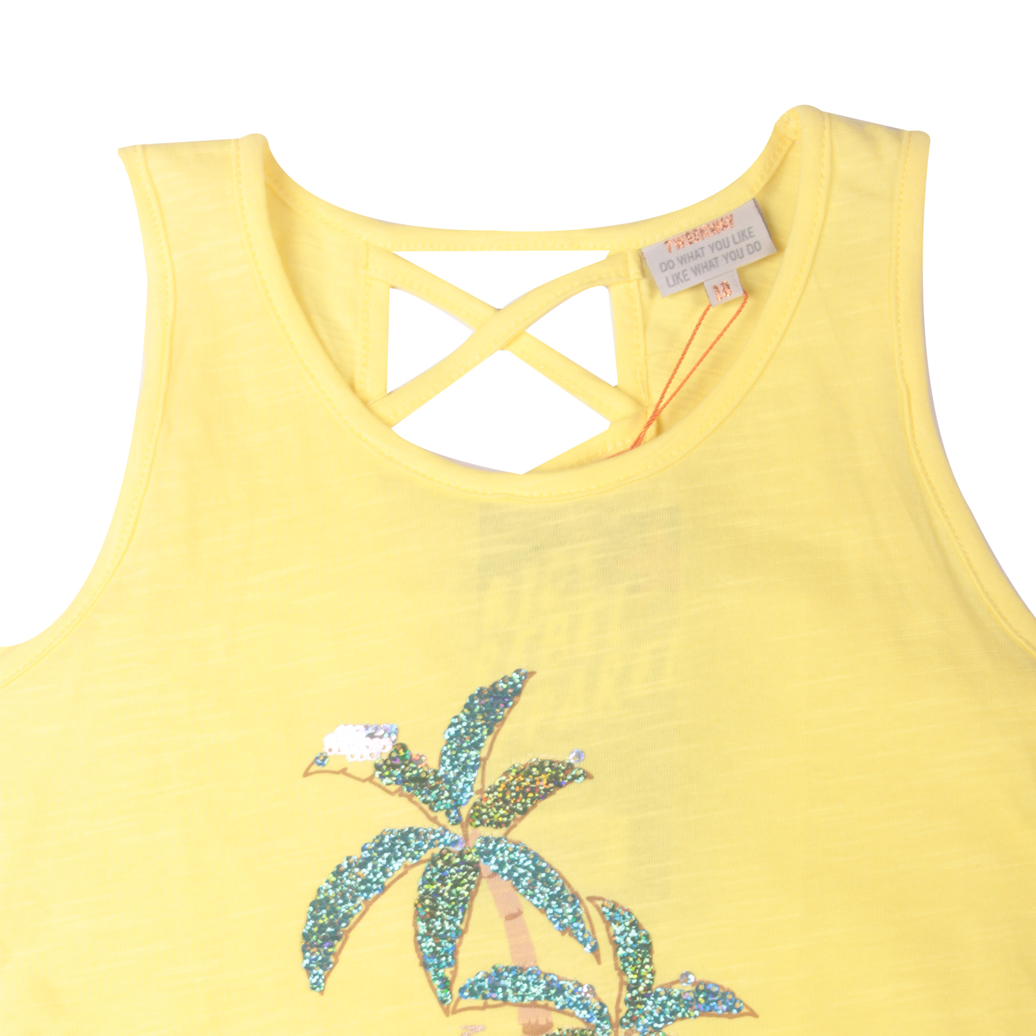 POLERA NIÑA PILLÍN TVW611AMA AMARILLO - 2