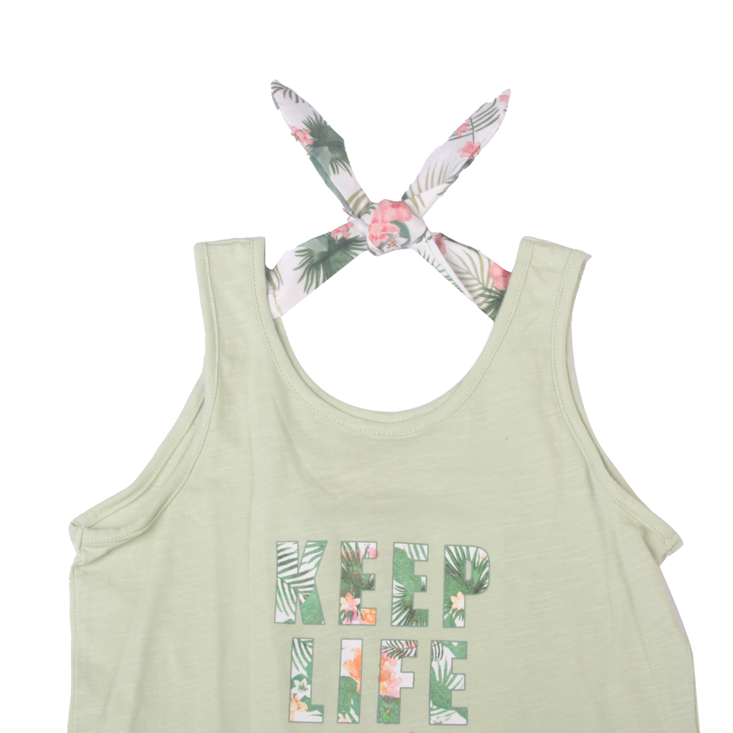 POLERA NIÑA PILLÍN TVW609VER VERDE - 2
