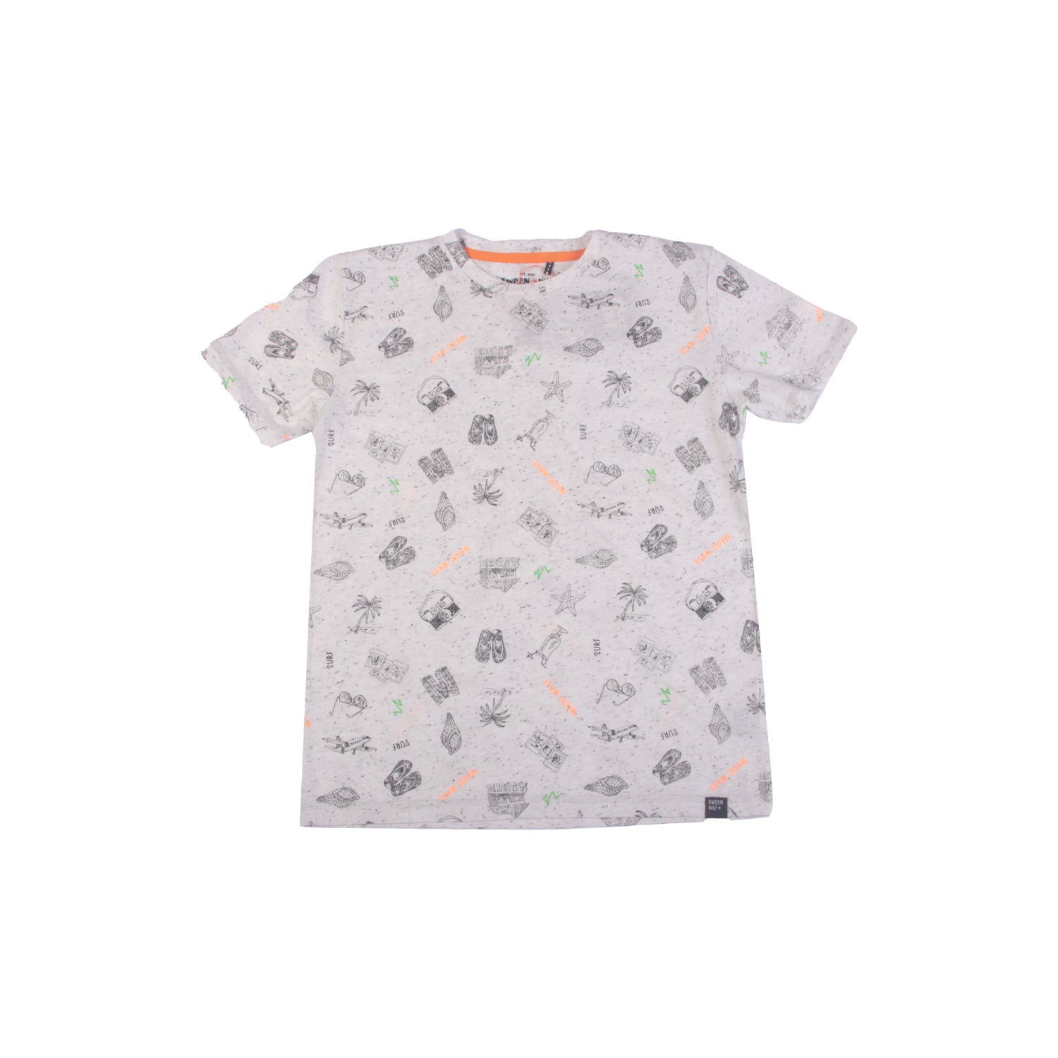 POLERA NIÑO GRIS CLARO PILLIN - 1
