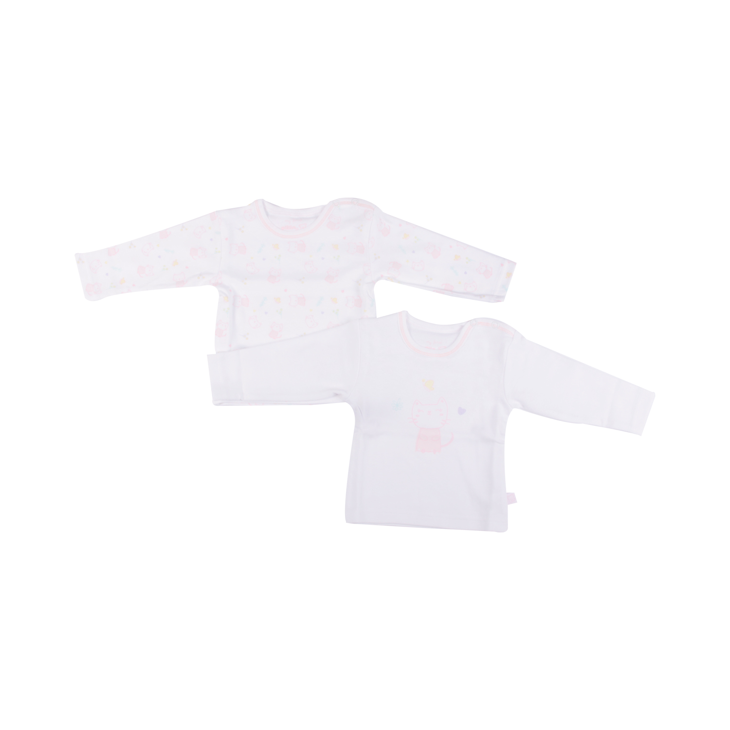 SET PARA BEBÉ ALGODÓN NIÑO PILLÍN PRW109SUR SET 2 PZAS CAMISETA BEBE MULTICOLOR - 1