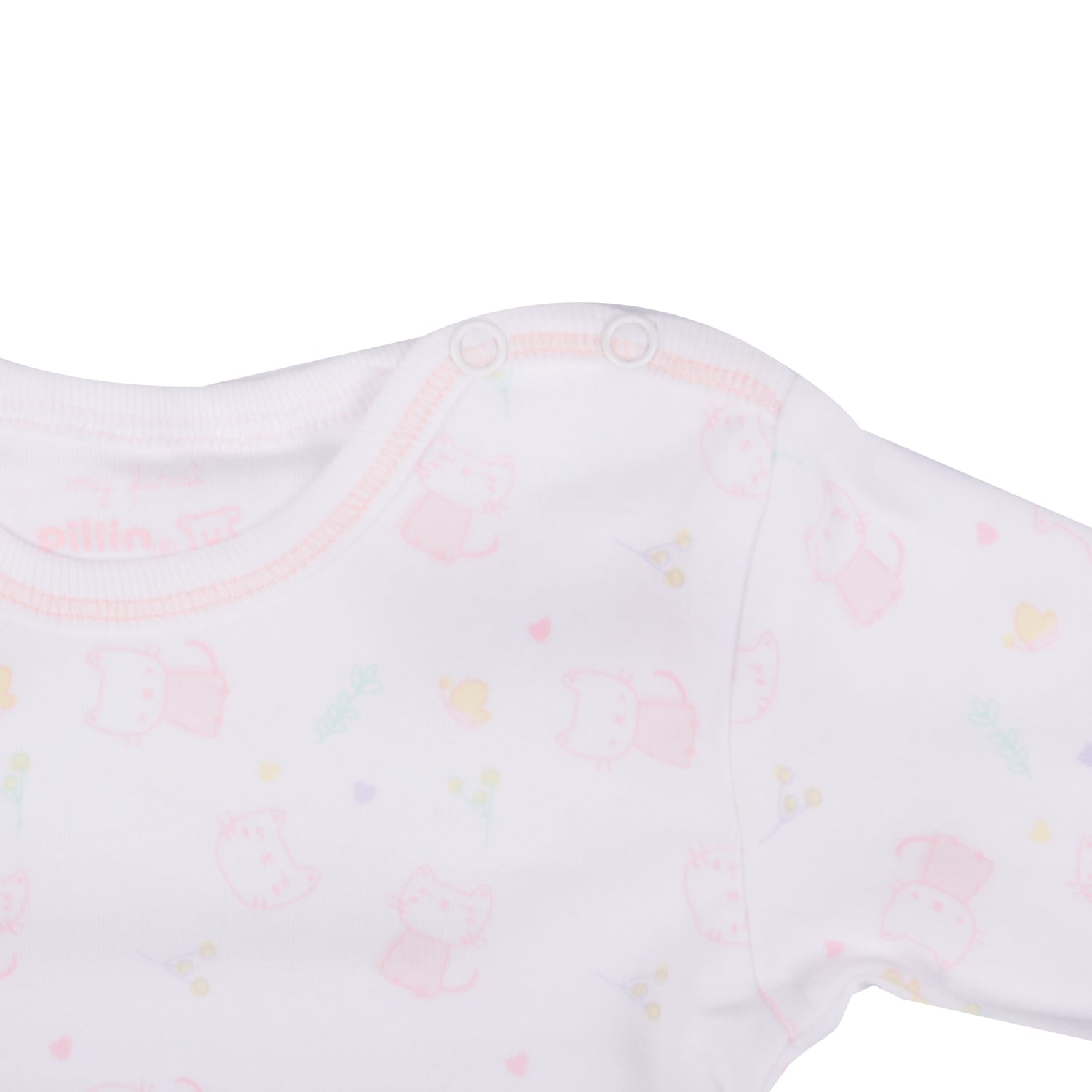 SET PARA BEBÉ ALGODÓN NIÑO PILLÍN PRW109SUR SET 2 PZAS CAMISETA BEBE MULTICOLOR - 3
