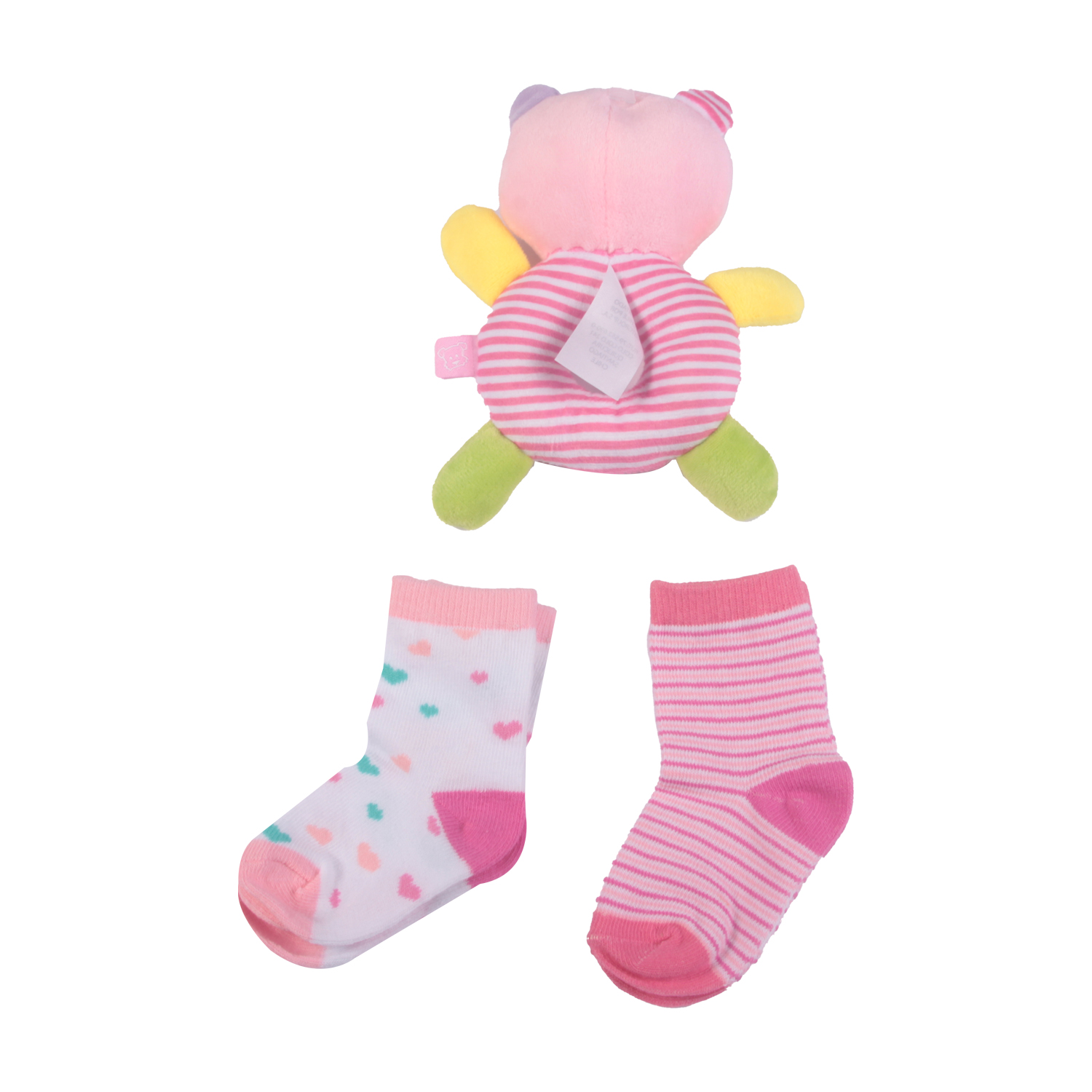 CALCETÍN NIÑA PILLÍN ROSADO PRW164ROS PELUCHE BEBE - 4