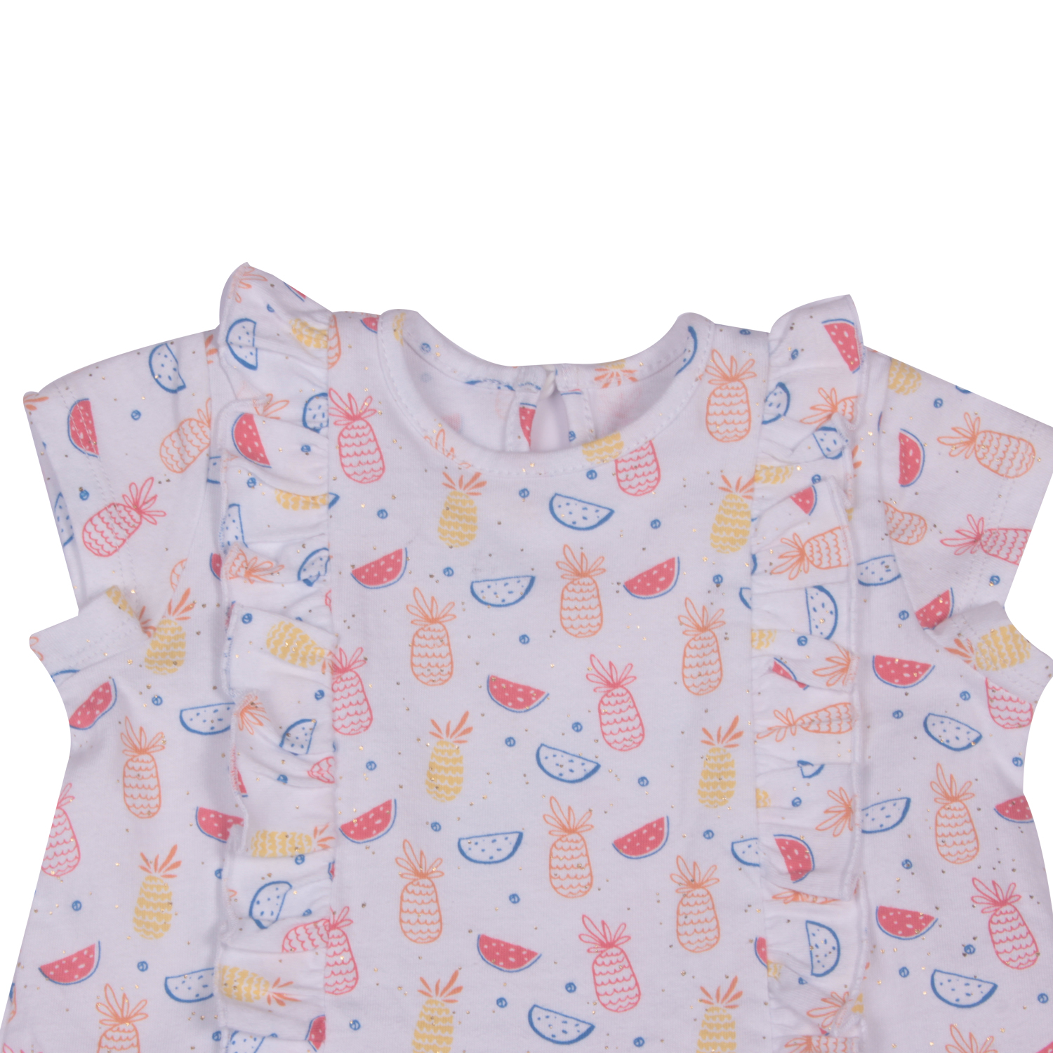 VESTIDO ALGODON NIÑA PILLIN CELESTE PVW753CEL BEBE - 2