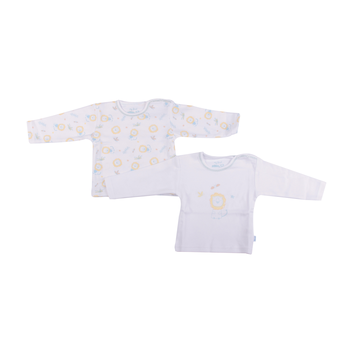 SET PARA BEBÉ NIÑO PILLÍN PRW110SUR SET 2 PZAS CAMISETA BEBE MULTICOLOR - 1