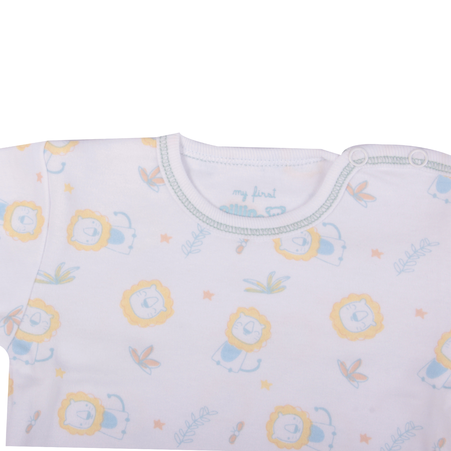 SET PARA BEBÉ NIÑO PILLÍN PRW110SUR SET 2 PZAS CAMISETA BEBE MULTICOLOR - 3