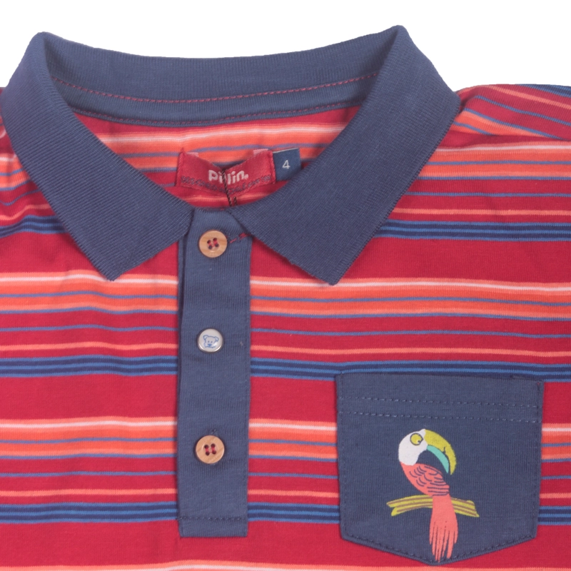 POLERA NIÑO PILLÍN PVW646ROJ BEBE ROJO - 2
