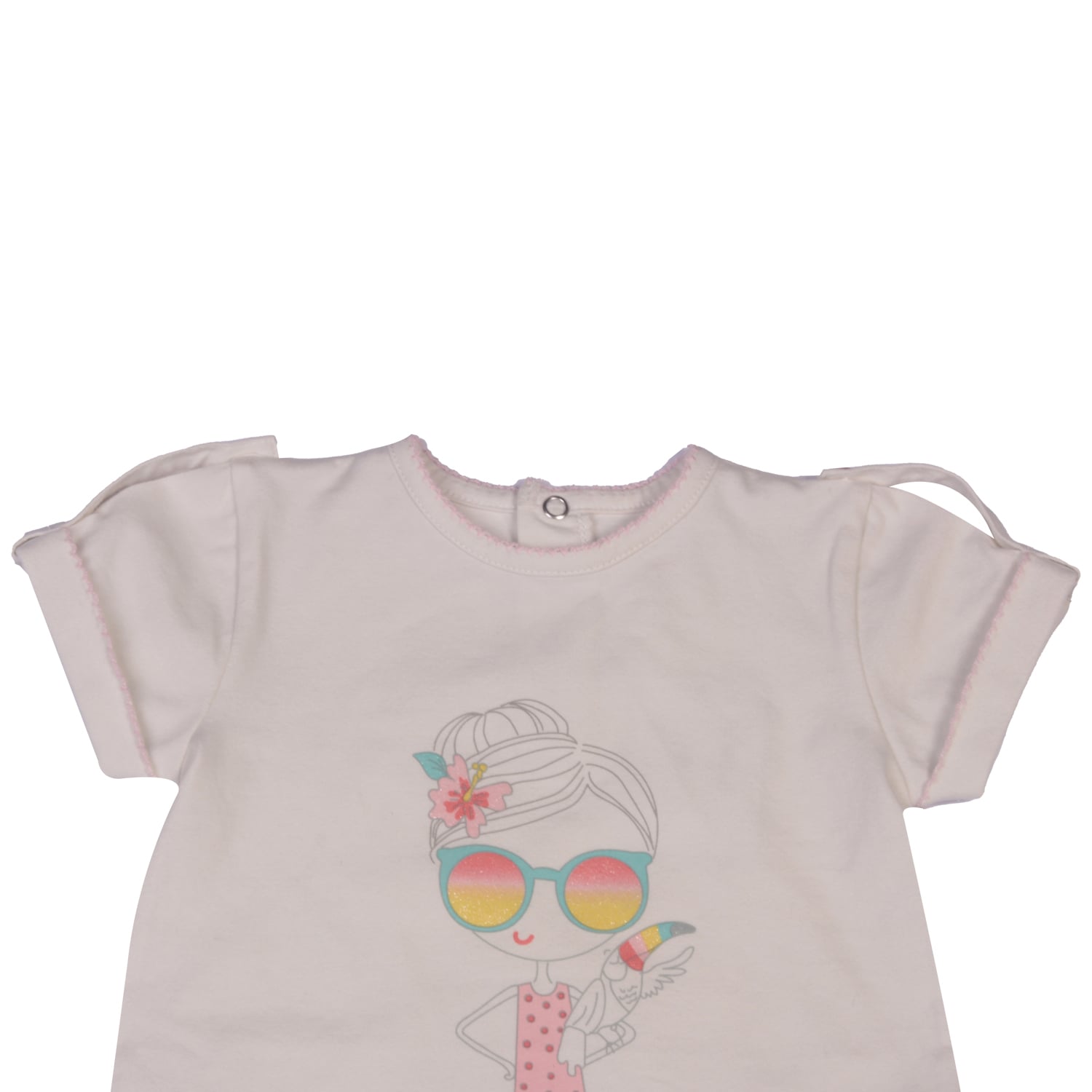 CONJUNTO NIÑA PILLIN BLANCO PVW743BCO BEBE - 2