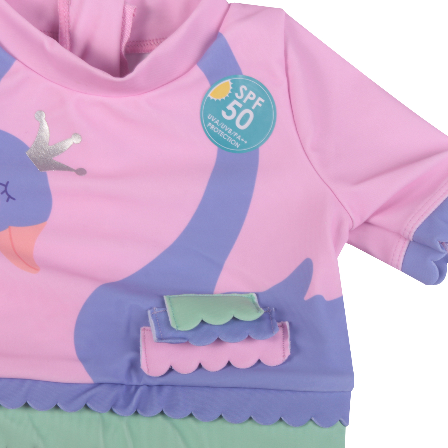 TRAJE DE BAÑO BEBE NIÑA PILLÍN MORADO PVW837MOR - 2