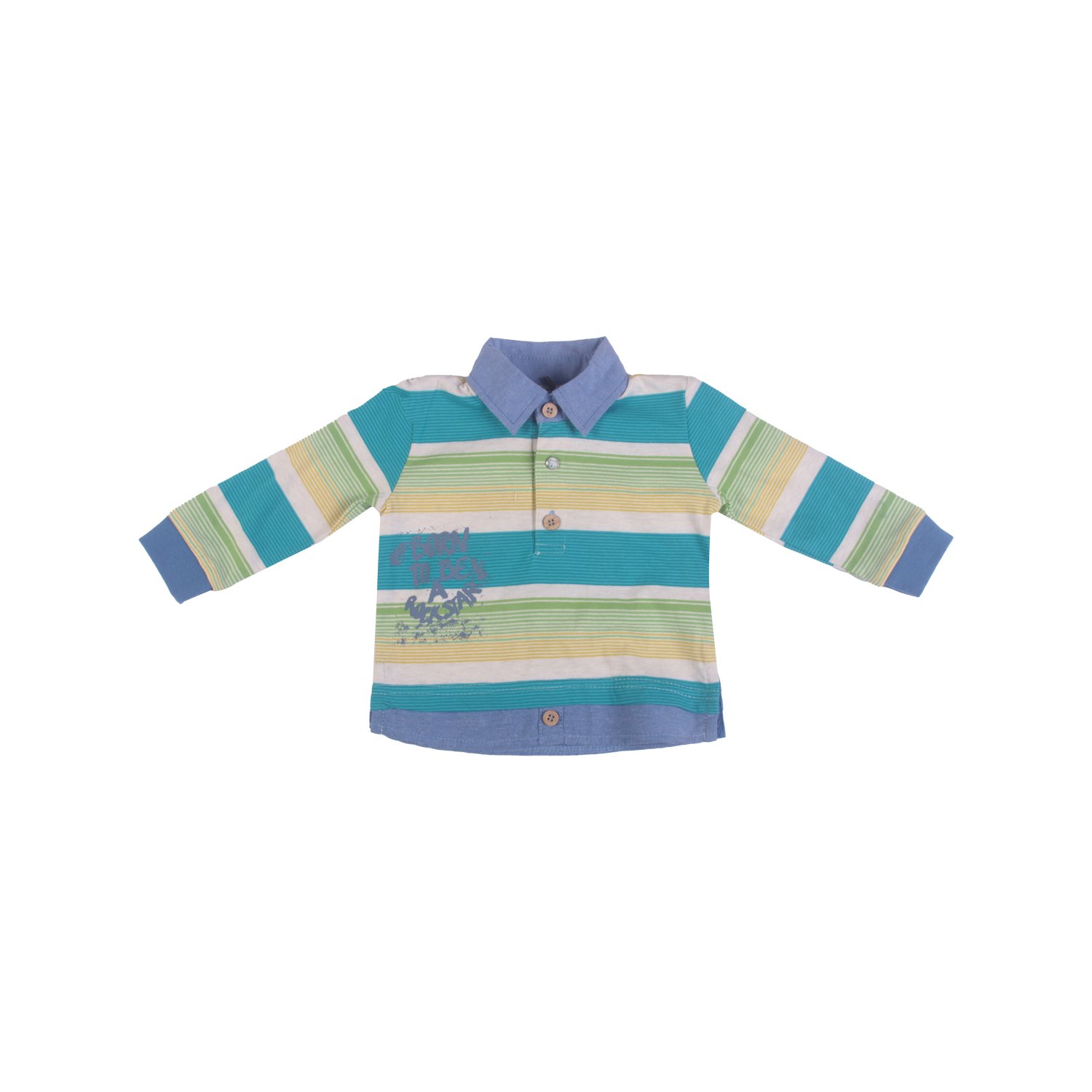 POLERA NIÑO PILLÍN PVW601CRU BEBE CRUDO - 1