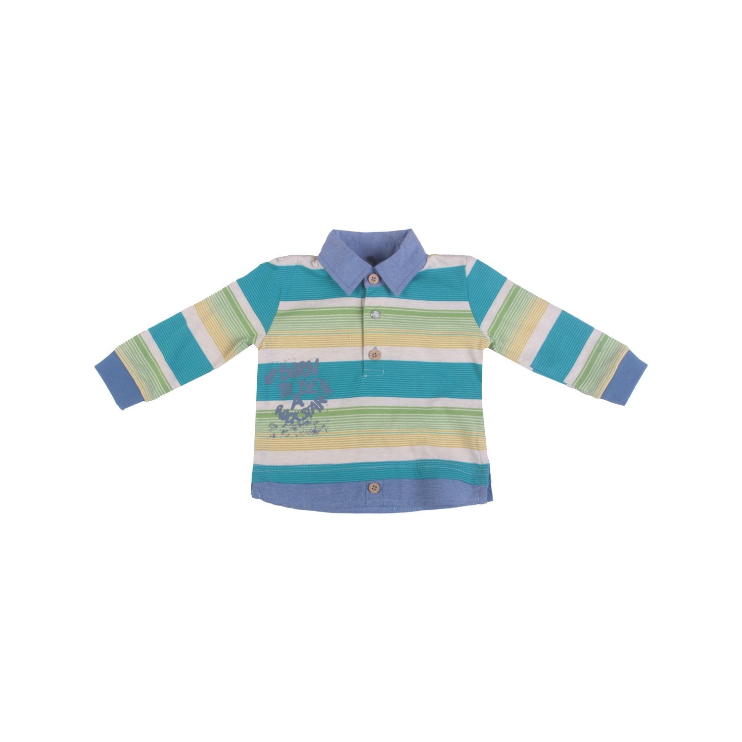 POLERA NIÑO PILLÍN PVW601CRU BEBE CRUDO - 1