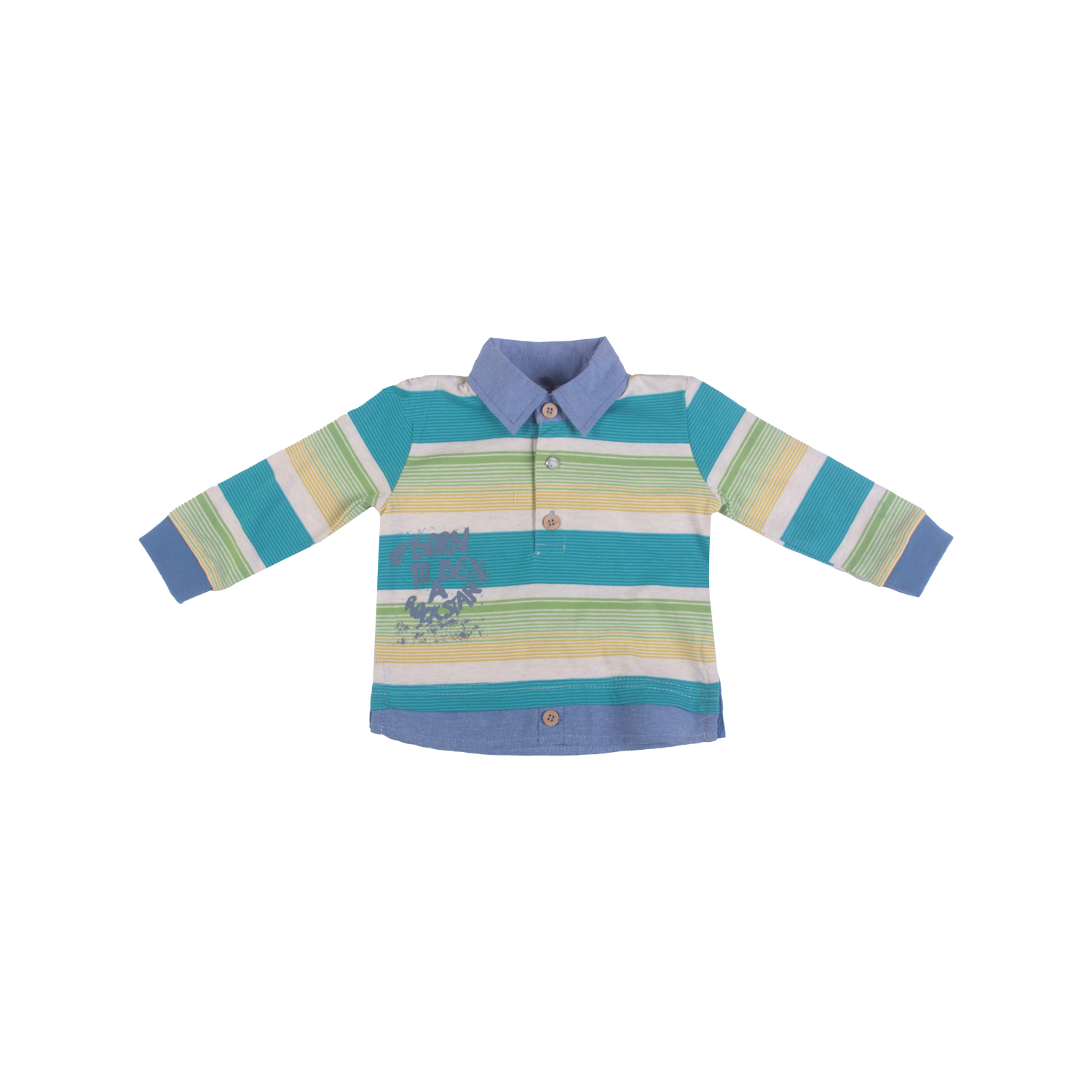 POLERA NIÑO PILLÍN PVW601CRU BEBE CRUDO - 1