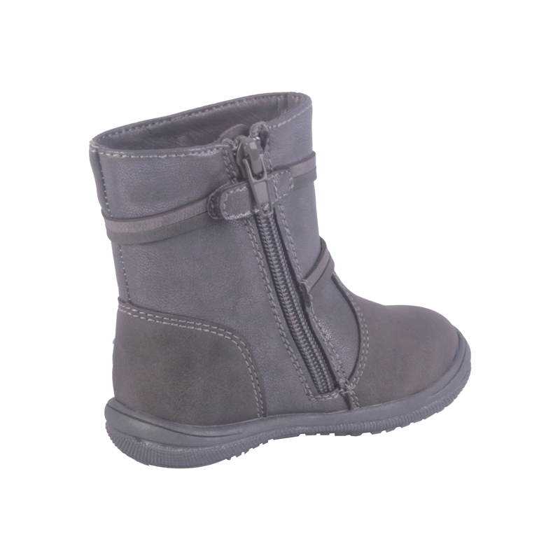 BOTA BEBE  NIÑA GRIS OSCURO PILLIN - 4
