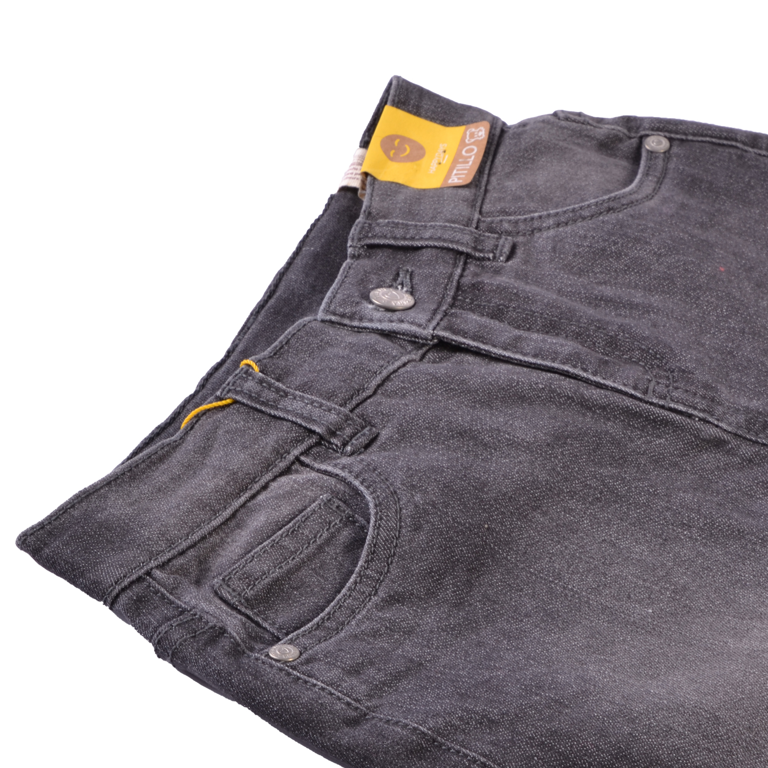 JEANS NIÑA GRIS OSCURO PILLIN - 2