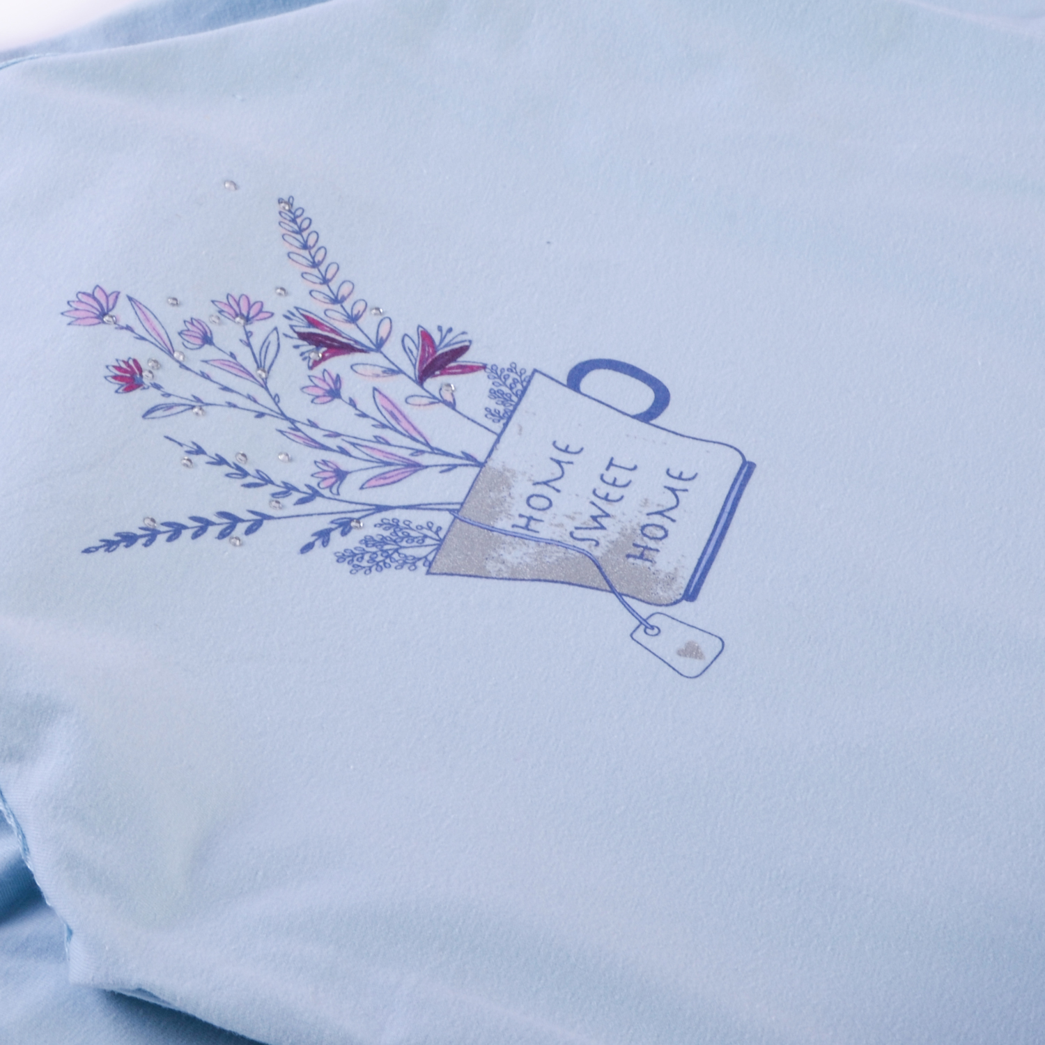 POLERA MANGA LARGA NIÑA PILLÍN PVX625CEL CELESTE - 3