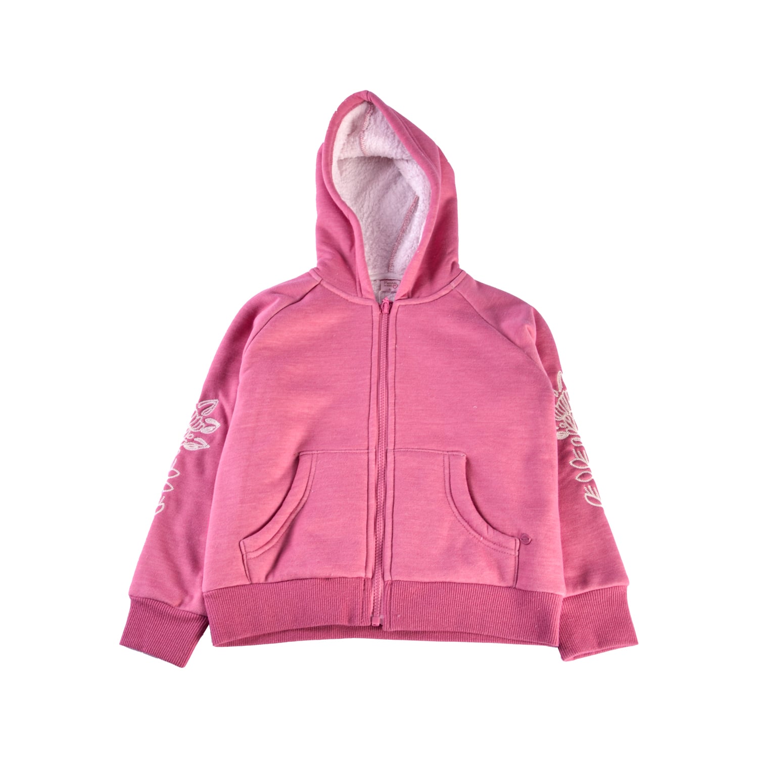POLERÓN CON CAPUCHA NIÑA ROSADO PILLIN - 1