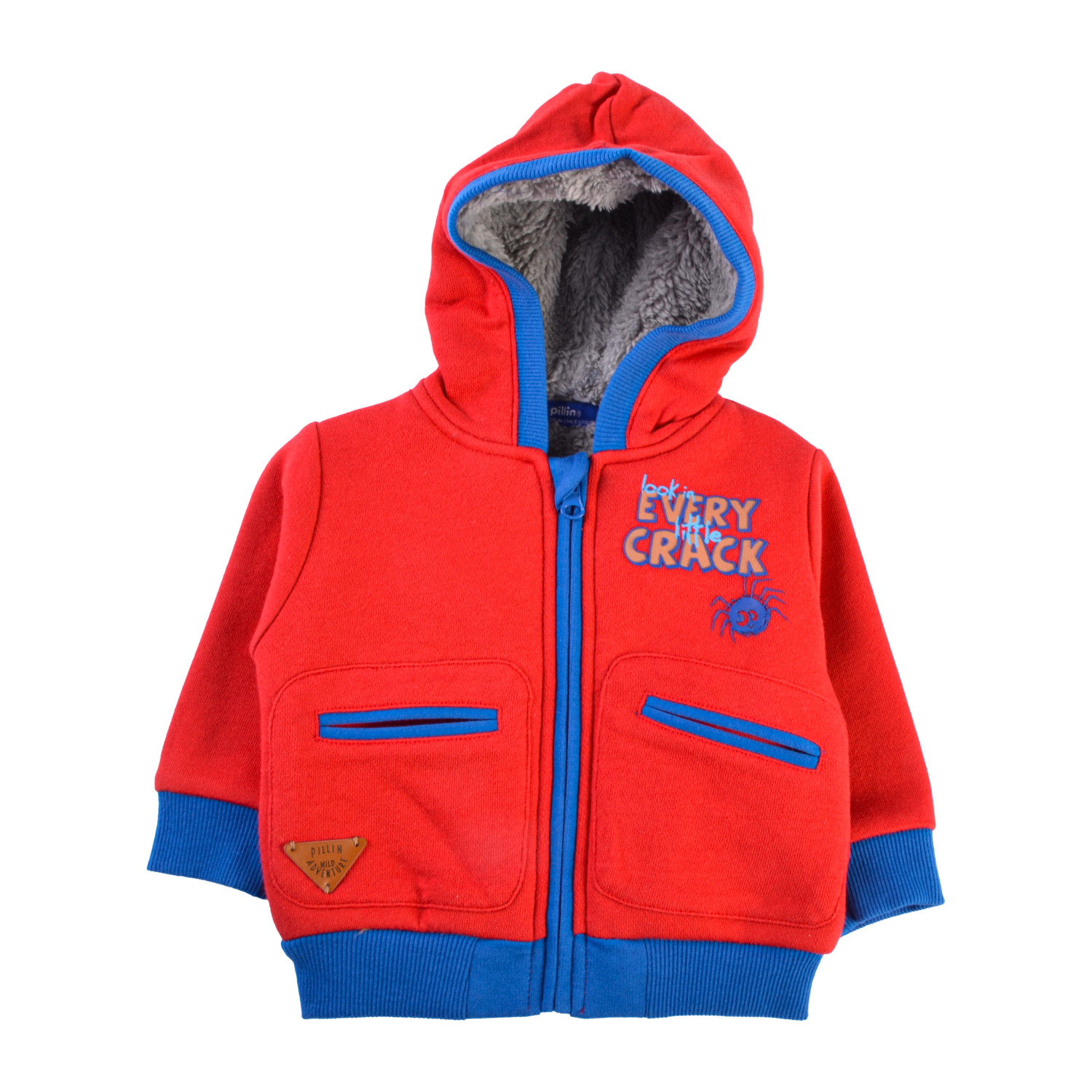 POLERÓN BEBÉ NIÑO ROJO PILLIN - 1