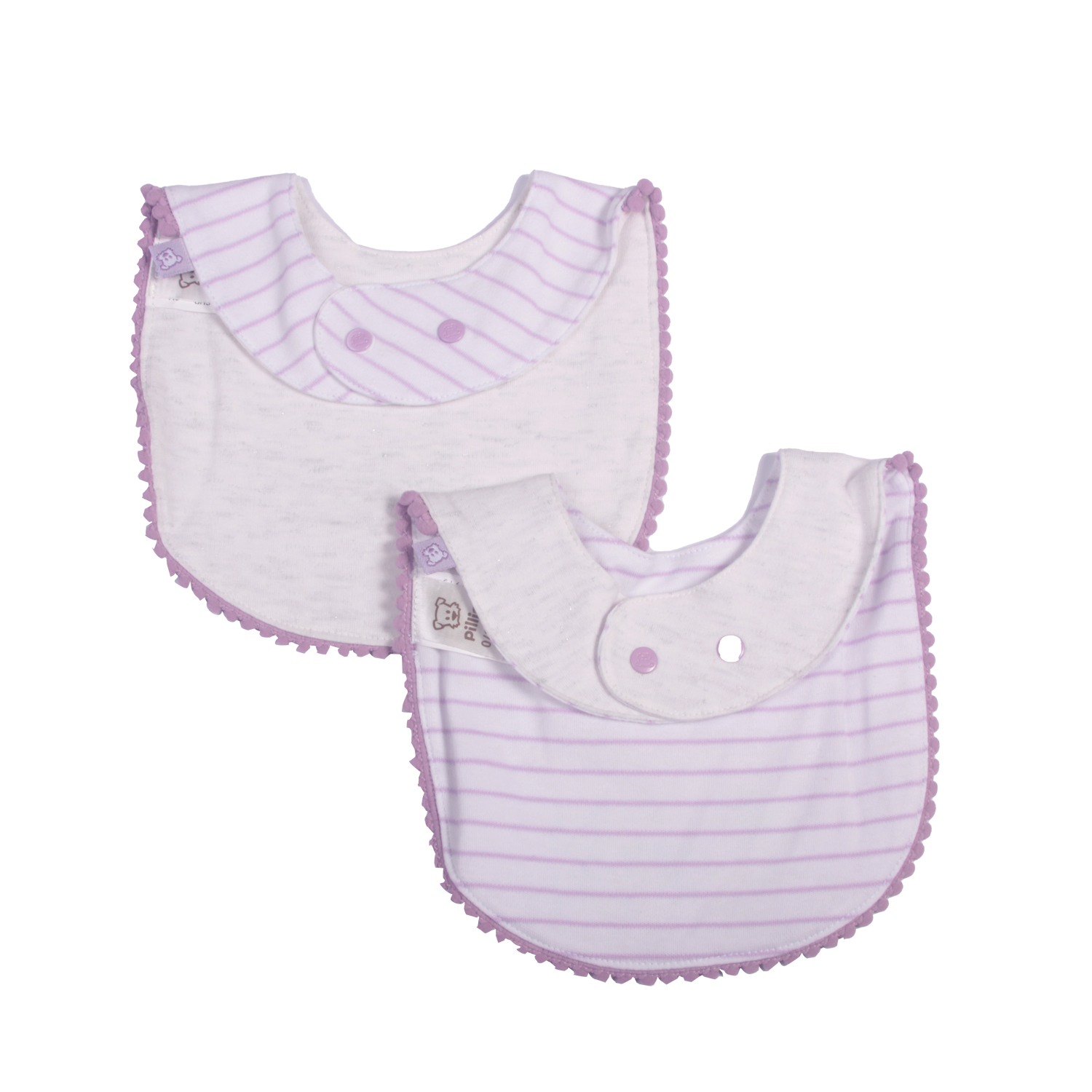 SET PILLÍN PVW226SUR 2 PZAS BABERO NIÑA MULTICOLOR - 2