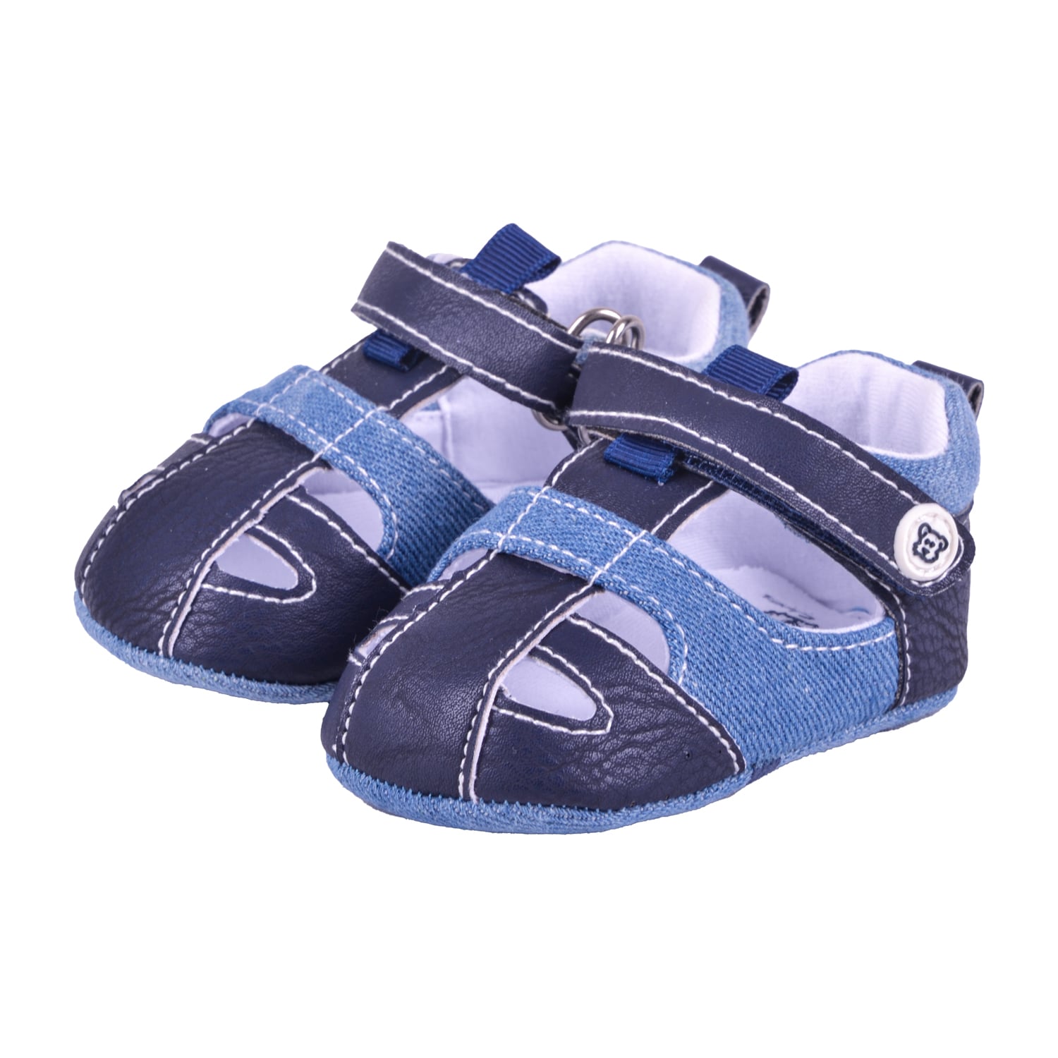COVER SHOES BEBE NIÑO AZUL MARINO PILLIN - 1