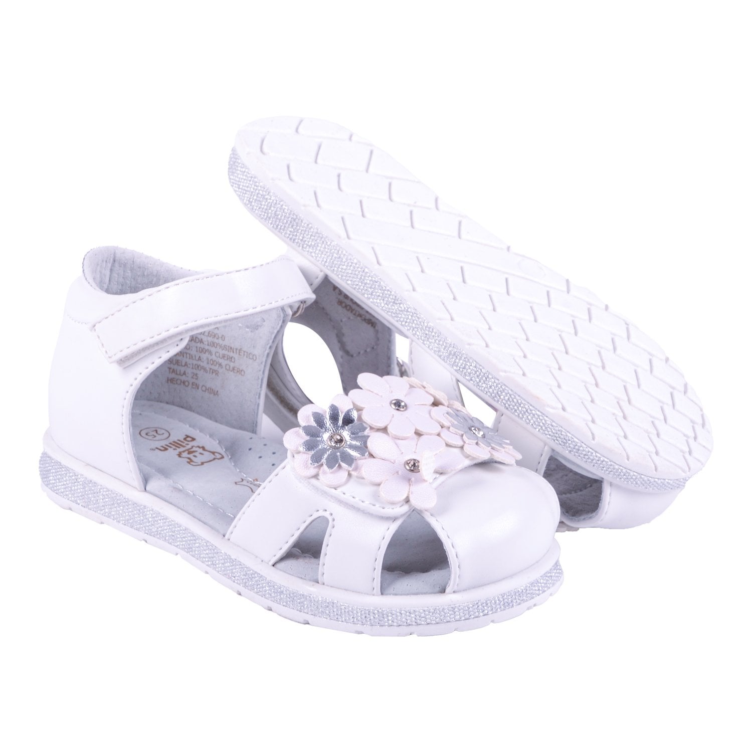 SANDALIAS NIÑA PILLÍN BEBE BLANCO - 3