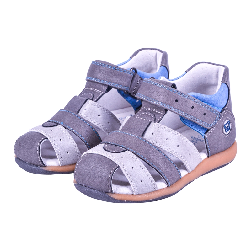 SANDALIAS NIÑO PILLÍN GRIS - 1