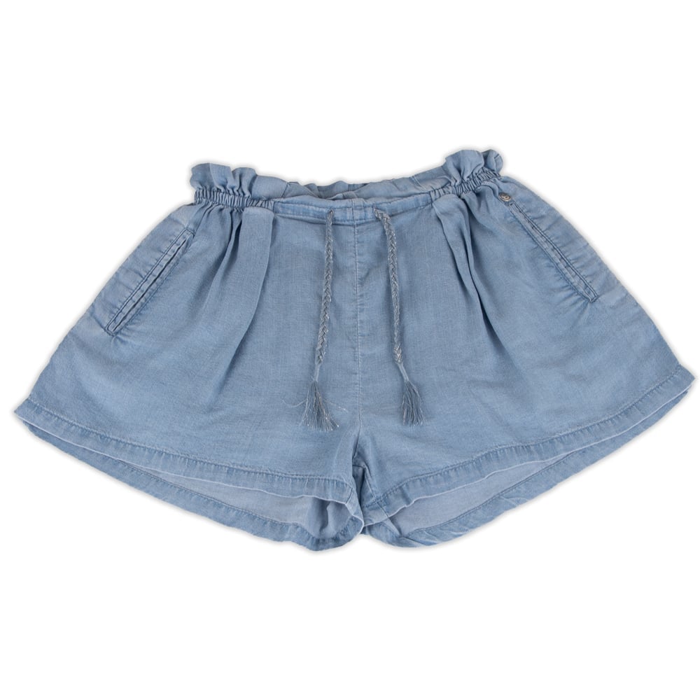 SHORT NIÑA PILLÍN CELESTE TVY712-23CEL - 1