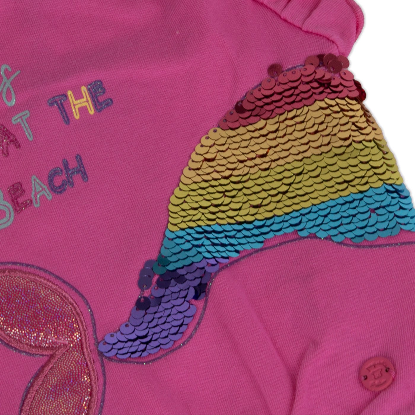 POLERA MANGA CORTA ALGODÓN NIÑA PILLÍN PVY634-23FUC BEBE FUCSIA - 3