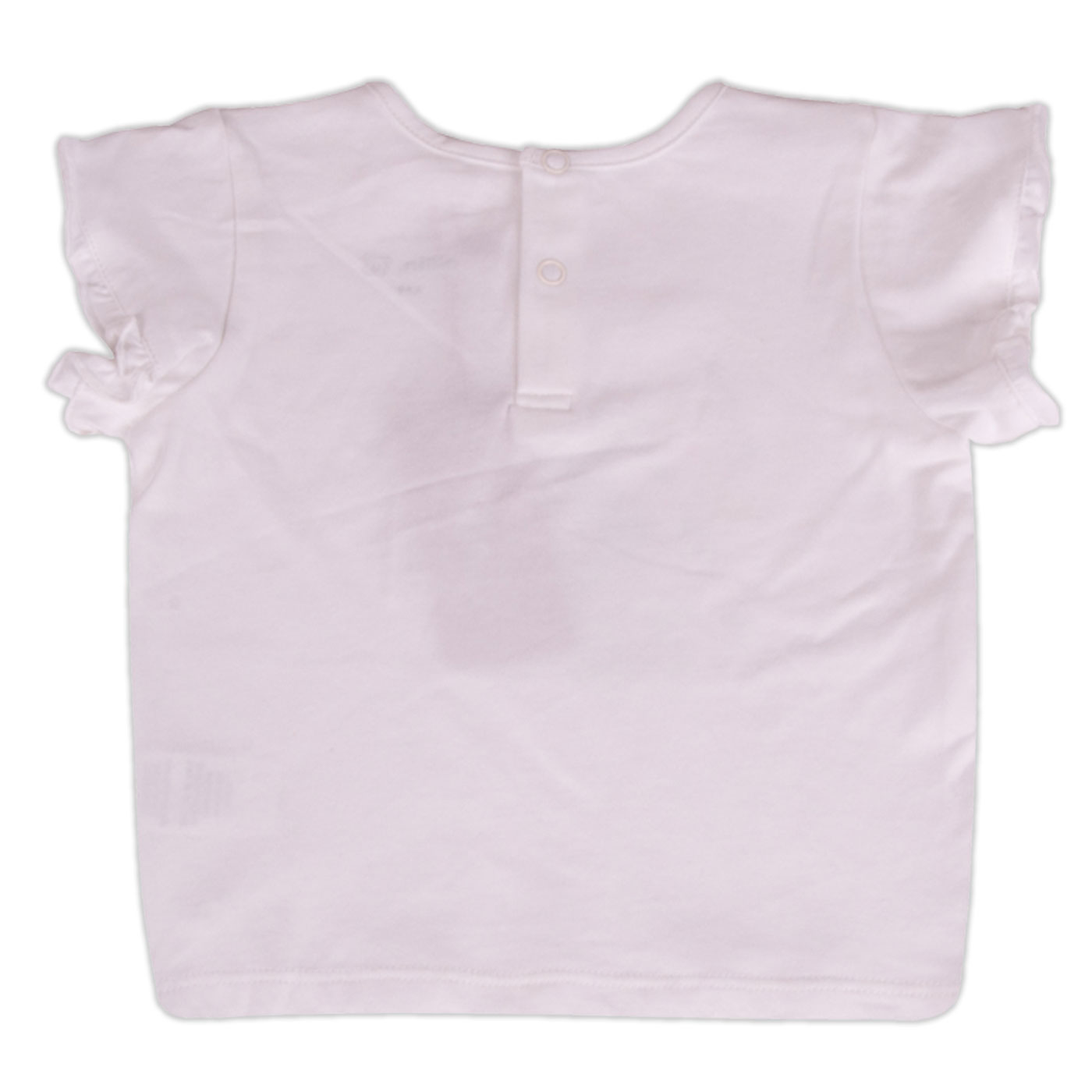 POLERA MANGA CORTA ALGODÓN NIÑA PILLÍN PVY632-23BCO BEBE BLANCO - 3