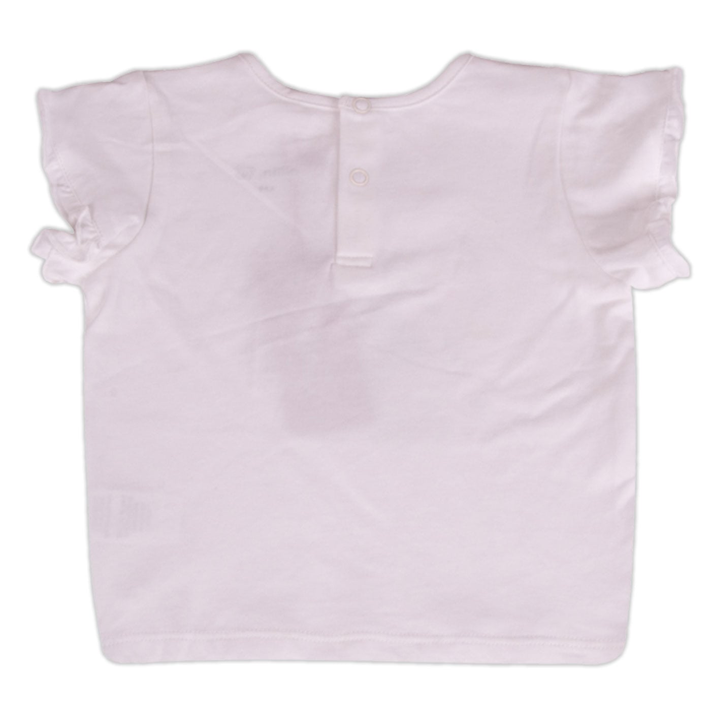 POLERA MANGA CORTA ALGODÓN NIÑA PILLÍN PVY632-23BCO BEBE BLANCO - 3
