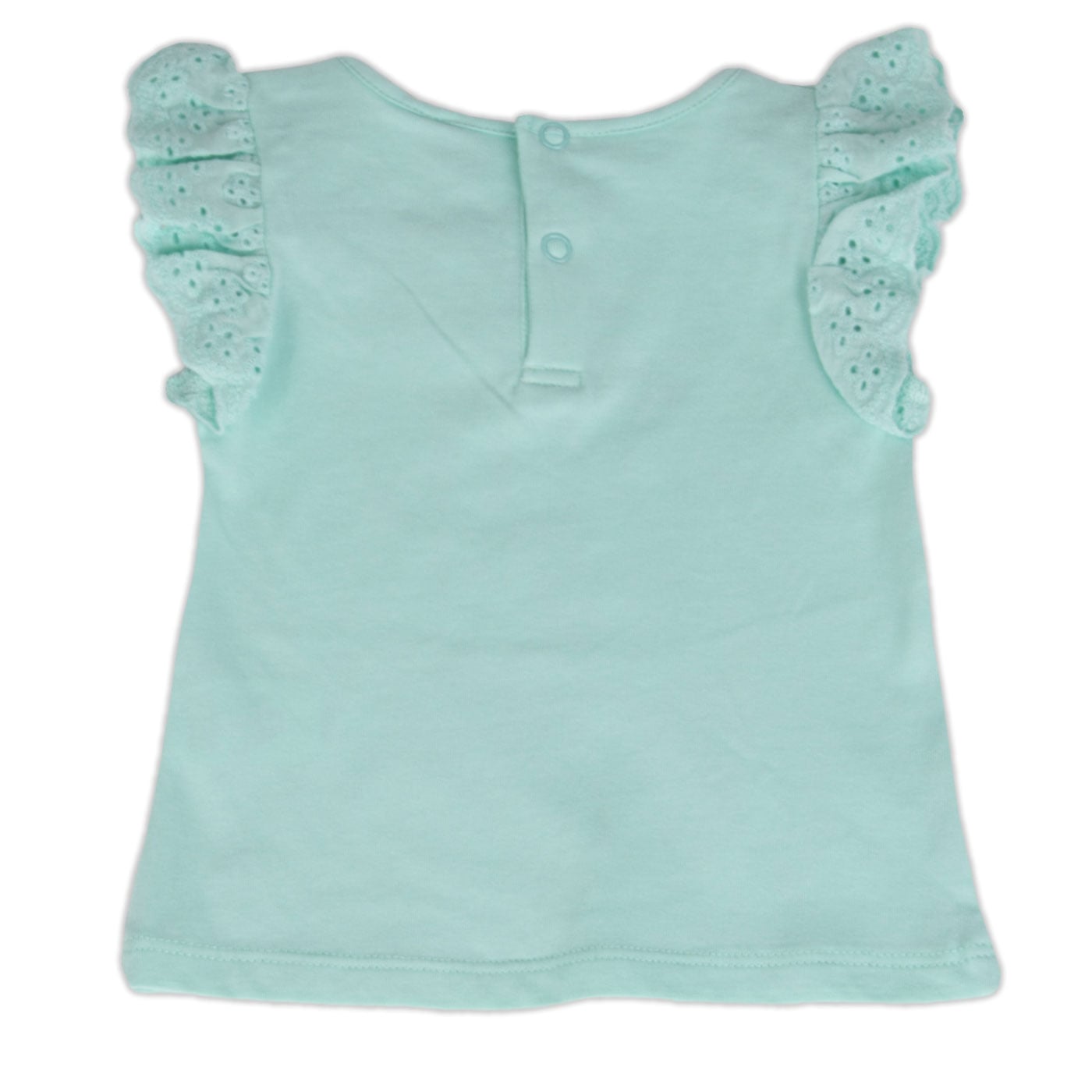 POLERA MANGA CORTA NIÑA PILLÍN PVY639-23CAL BEBE TURQUESA - 3