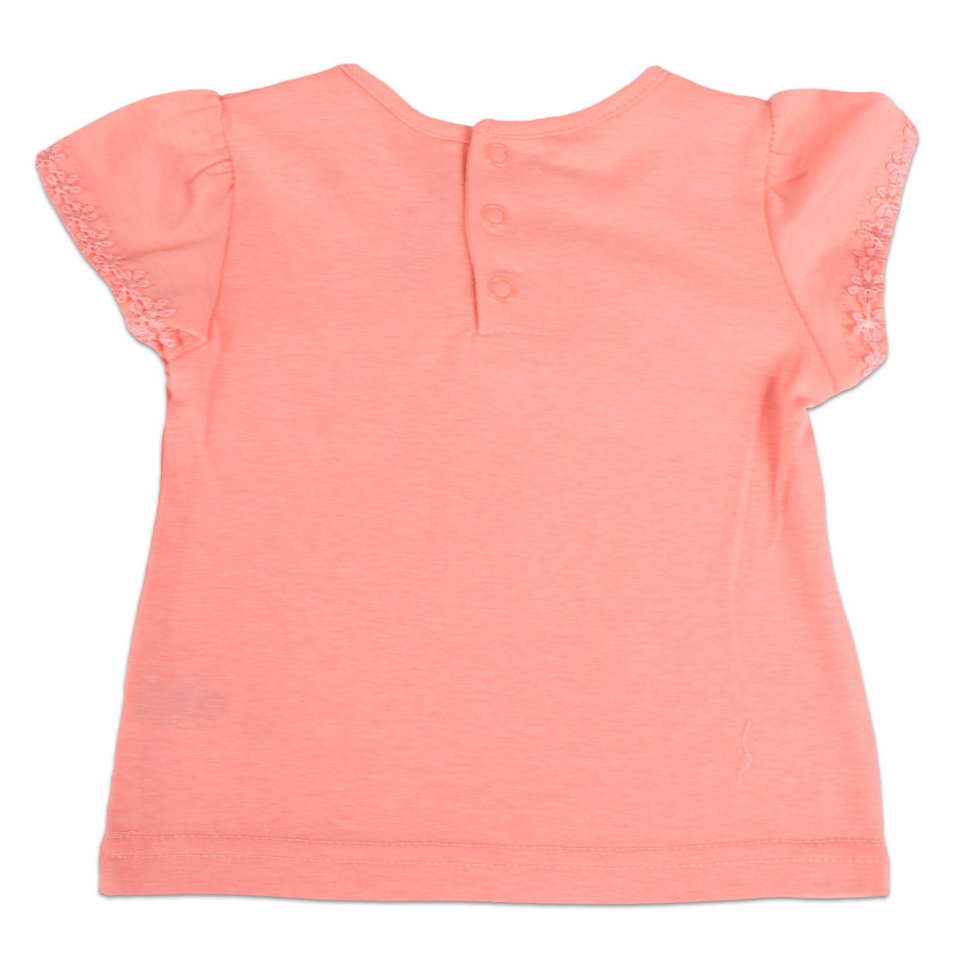 POLERA MANGA CORTA NIÑA PILLÍN PVY606-23DAM BEBE NARANJA - 4