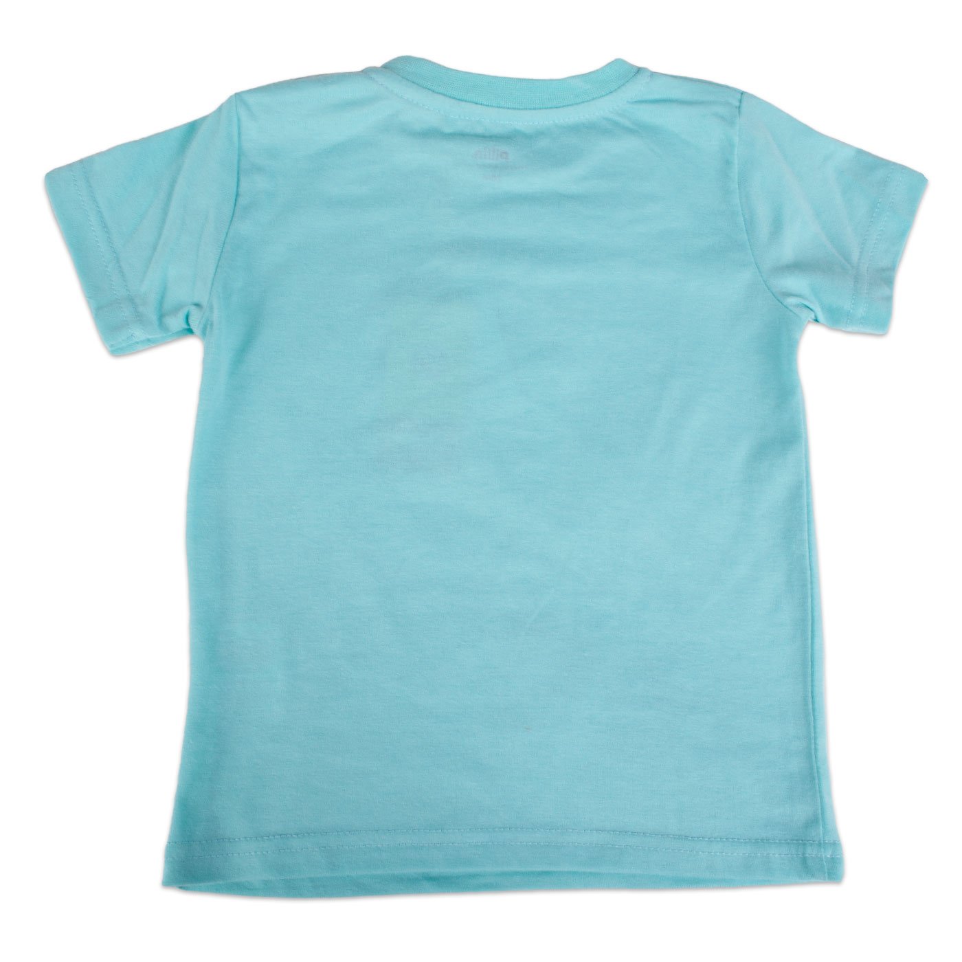 POLERA MANGA CORTA ALGODÓN NIÑO PILLÍN PVY627-23TUR BEBE TURQUESA - 3