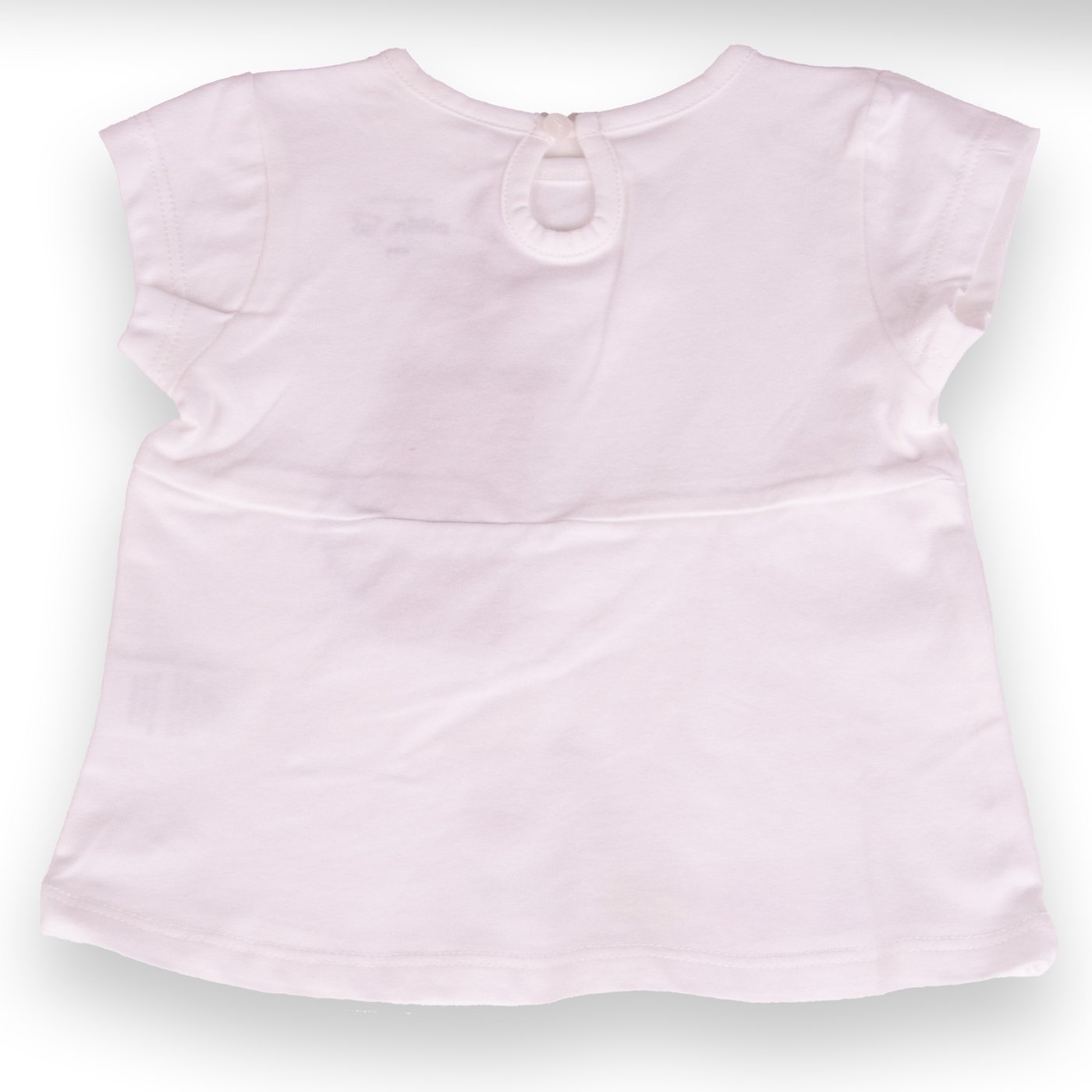 POLERA MANGA CORTA NIÑA PILLÍN PVY638-23BCO BEBE BLANCO - 3