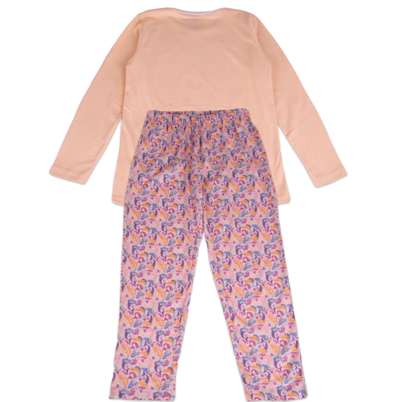 PIJAMA NIÑA NARANJA PILLIN - 3