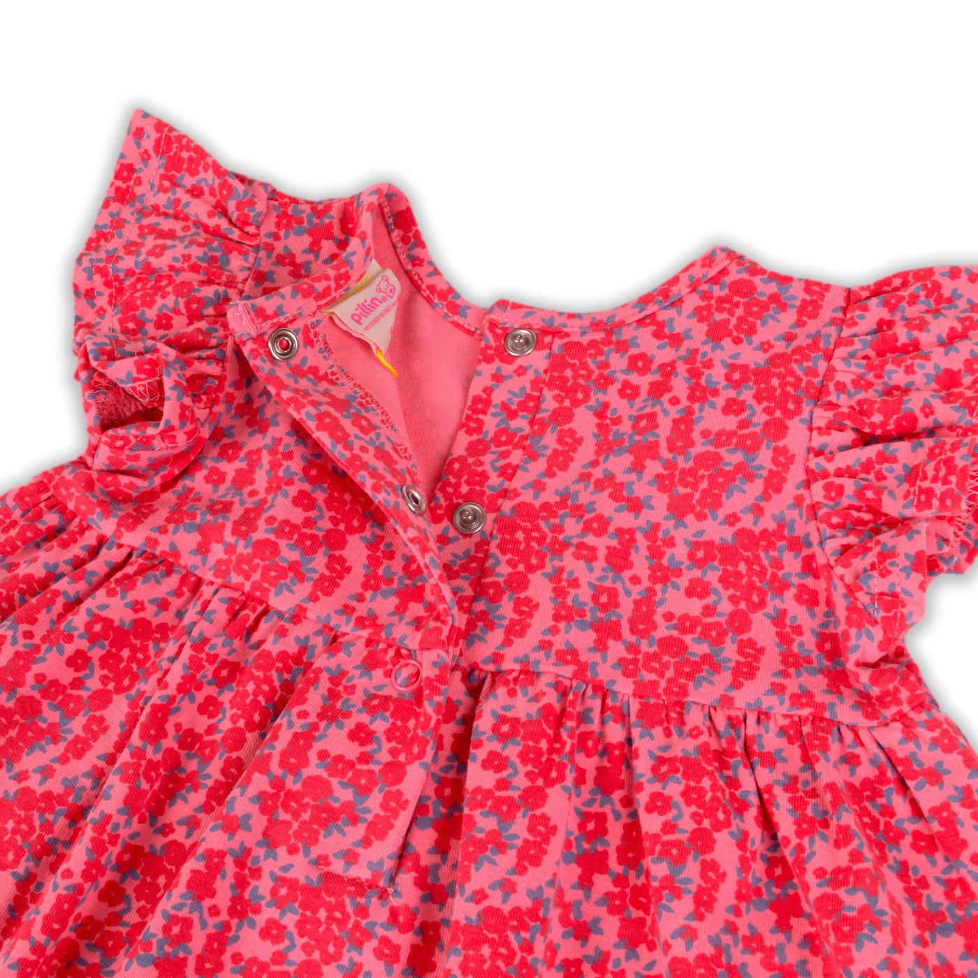 VESTIDO NIÑA PILLIN ROSADO PVY608-23ROS BEBE - 3