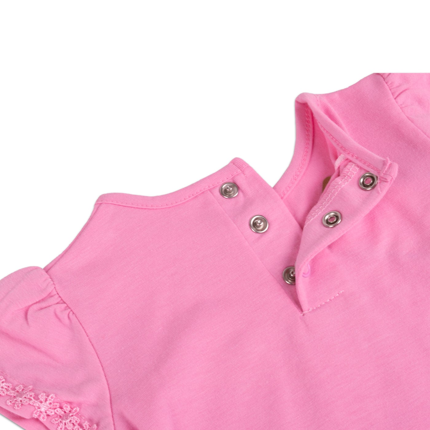 POLERA MANGA CORTA NIÑA PILLÍN PVY606-23ROS BEBE ROSADO - 2