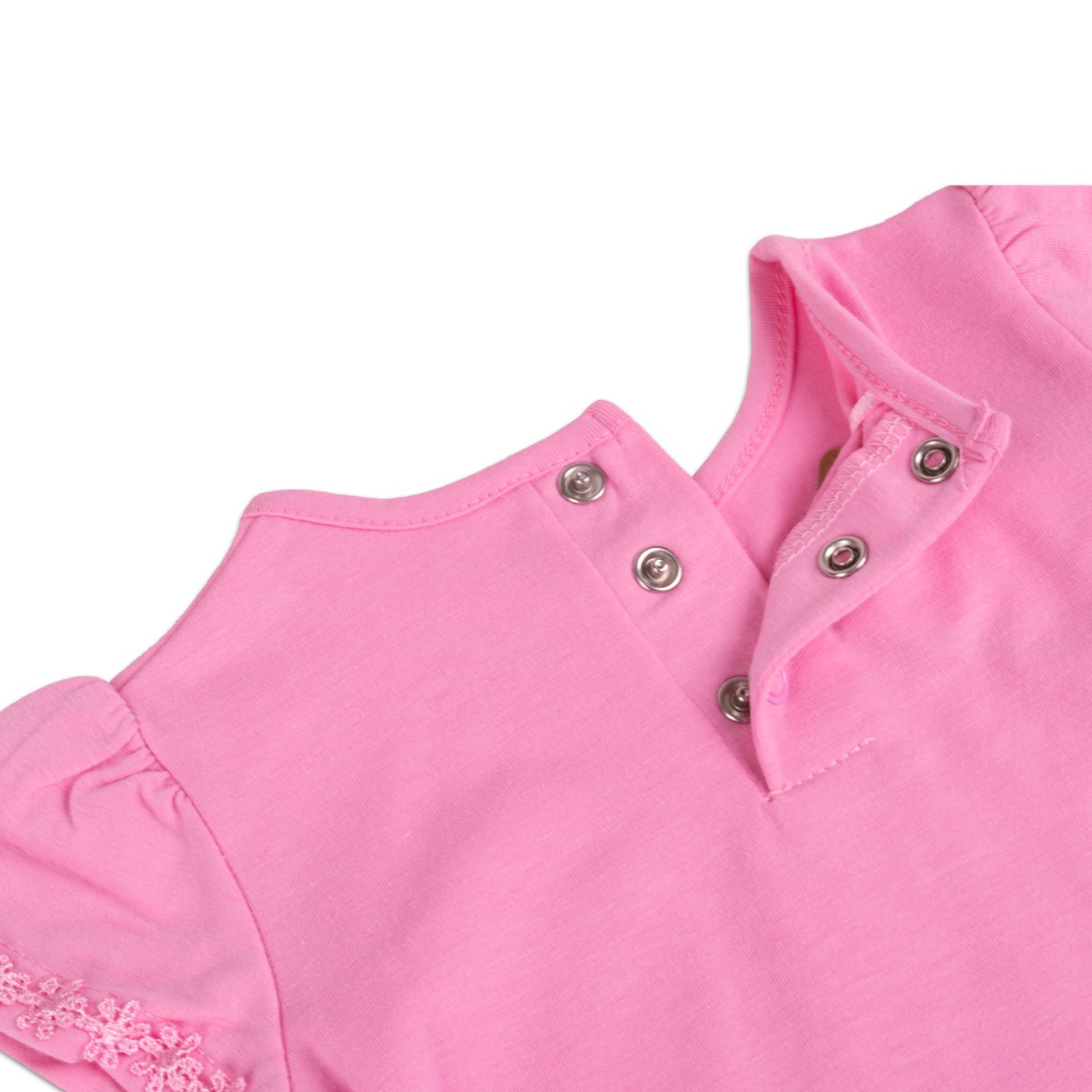 POLERA MANGA CORTA NIÑA PILLÍN PVY606-23ROS BEBE ROSADO - 2