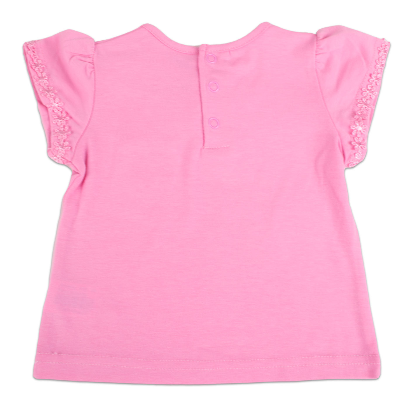 POLERA MANGA CORTA NIÑA PILLÍN PVY606-23ROS BEBE ROSADO - 3