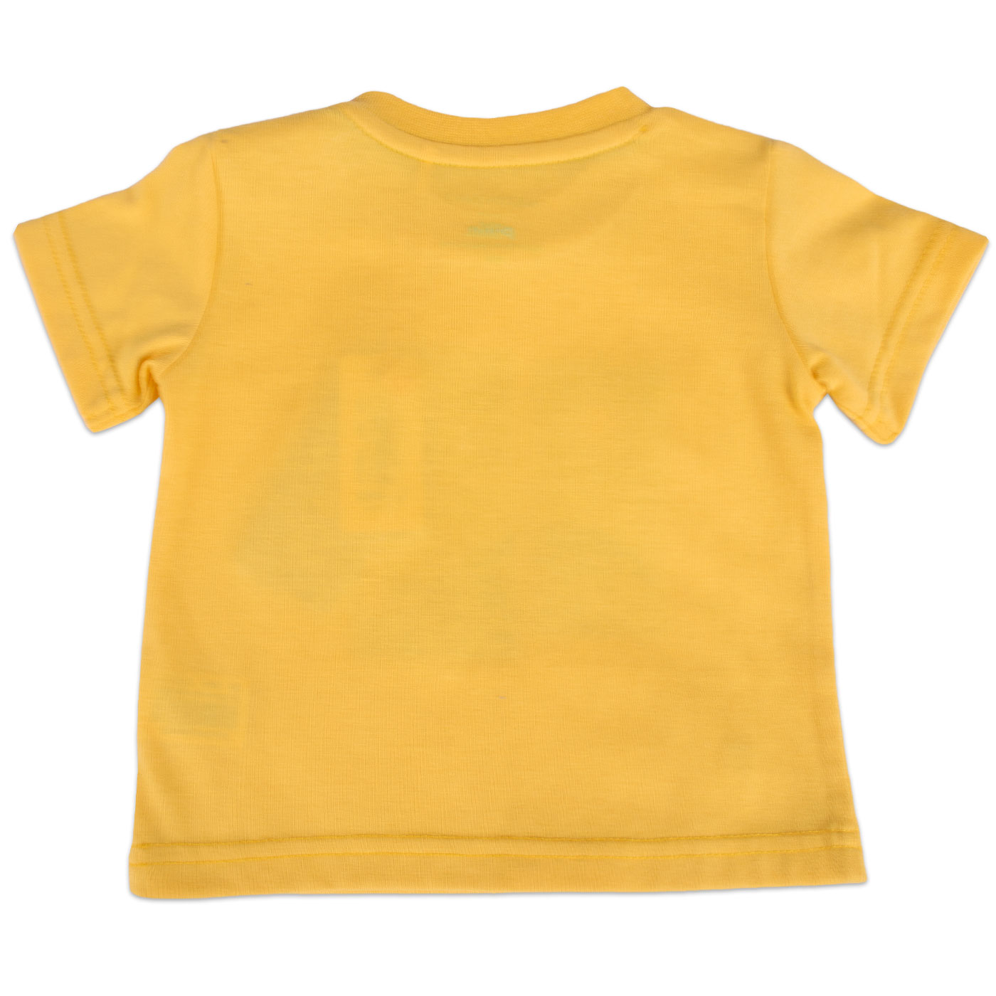 POLERA MANGA CORTA ALGODÓN NIÑO PILLÍN PVY628-23AMA BEBE AMARILLO - 4