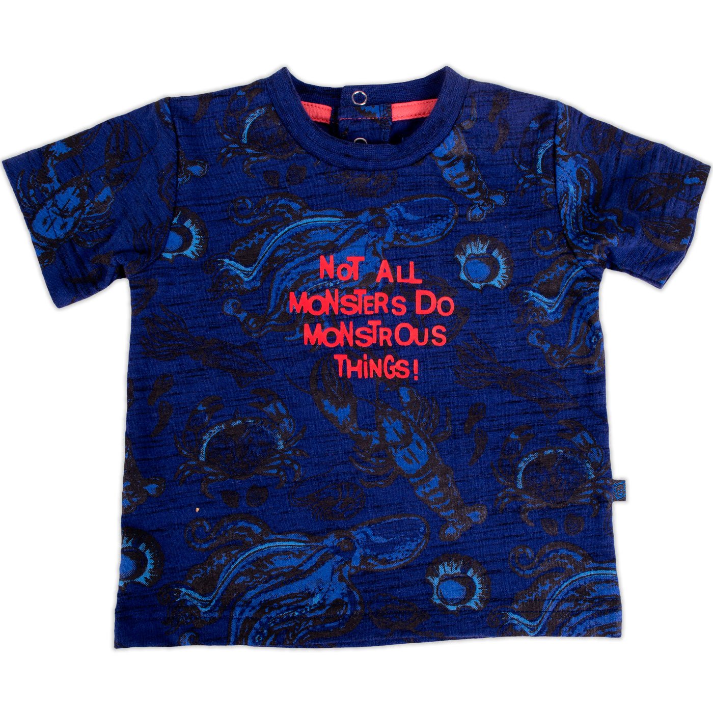 POLERA BEBE NIÑO AZUL MARINO PILLIN - 1