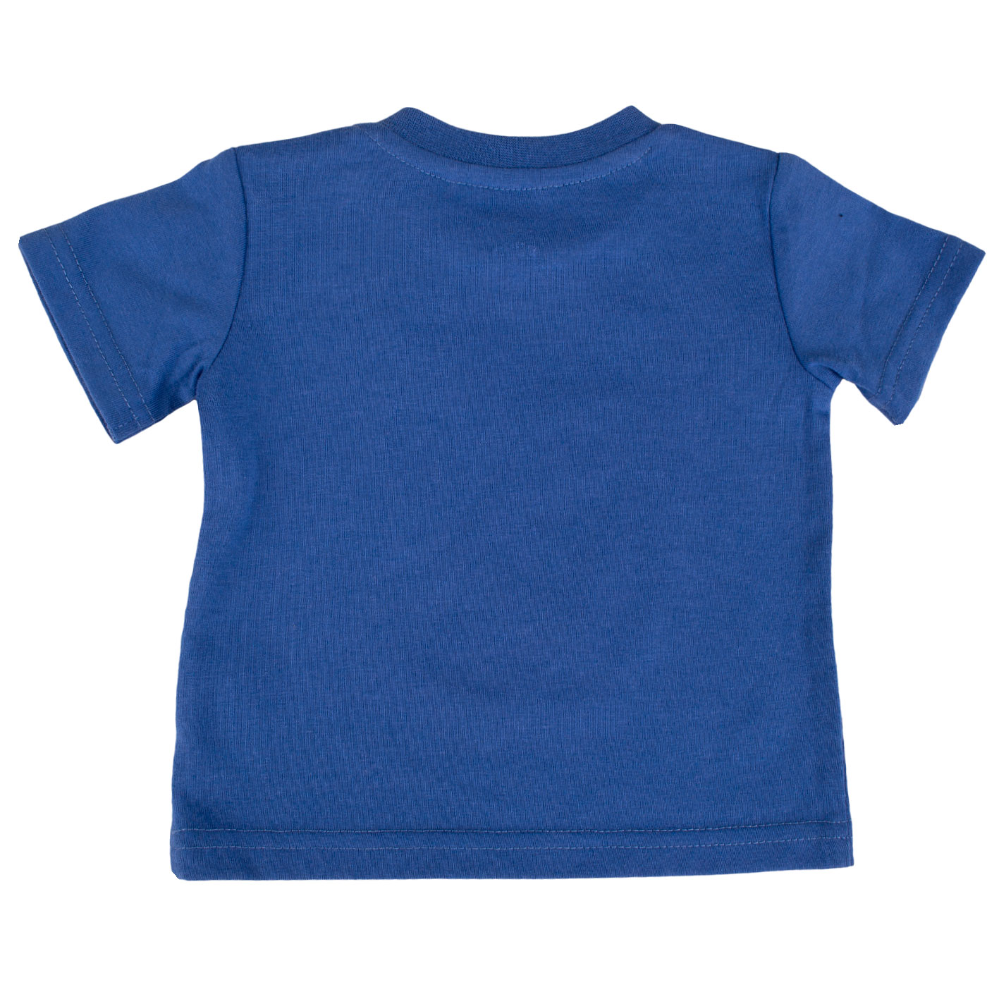 POLERA MANGA CORTA ALGODÓN NIÑO PILLÍN PVY628-23AZU BEBE AZUL - 4