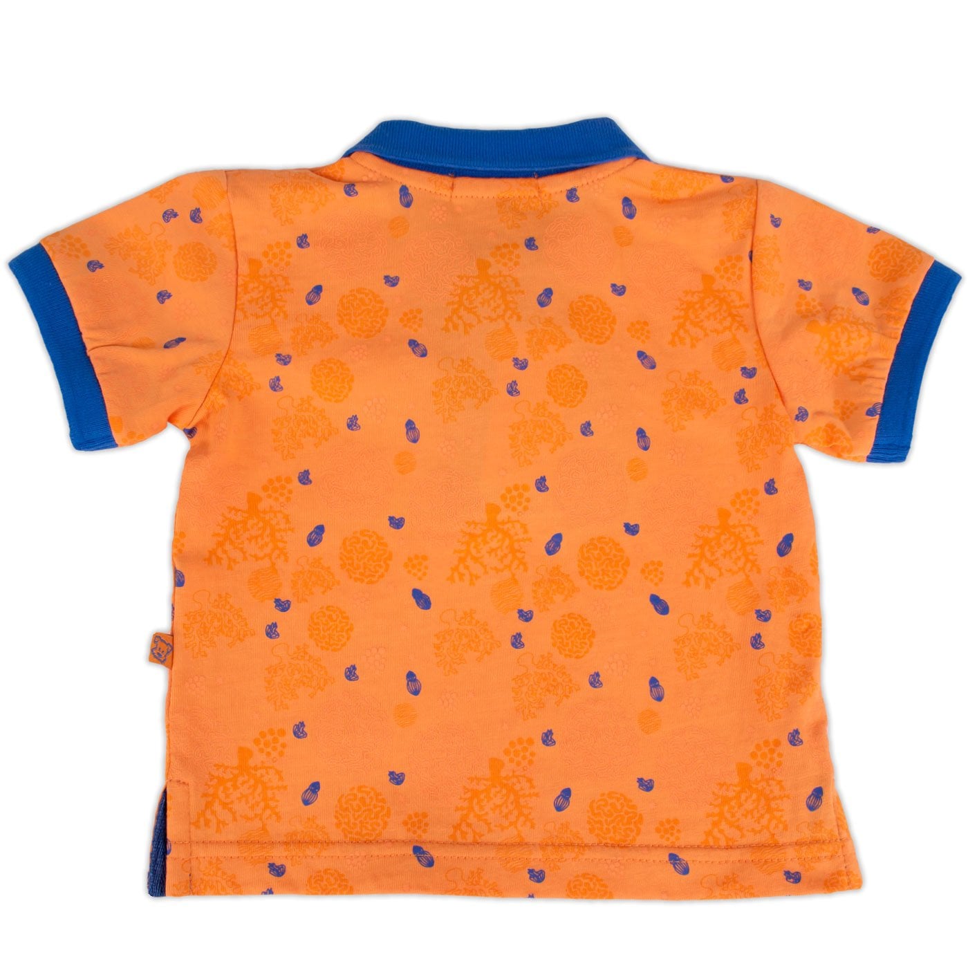 POLERA MANGA CORTA ALGODÓN NIÑO PILLÍN PVY636-23NAR BEBE NARANJA - 3
